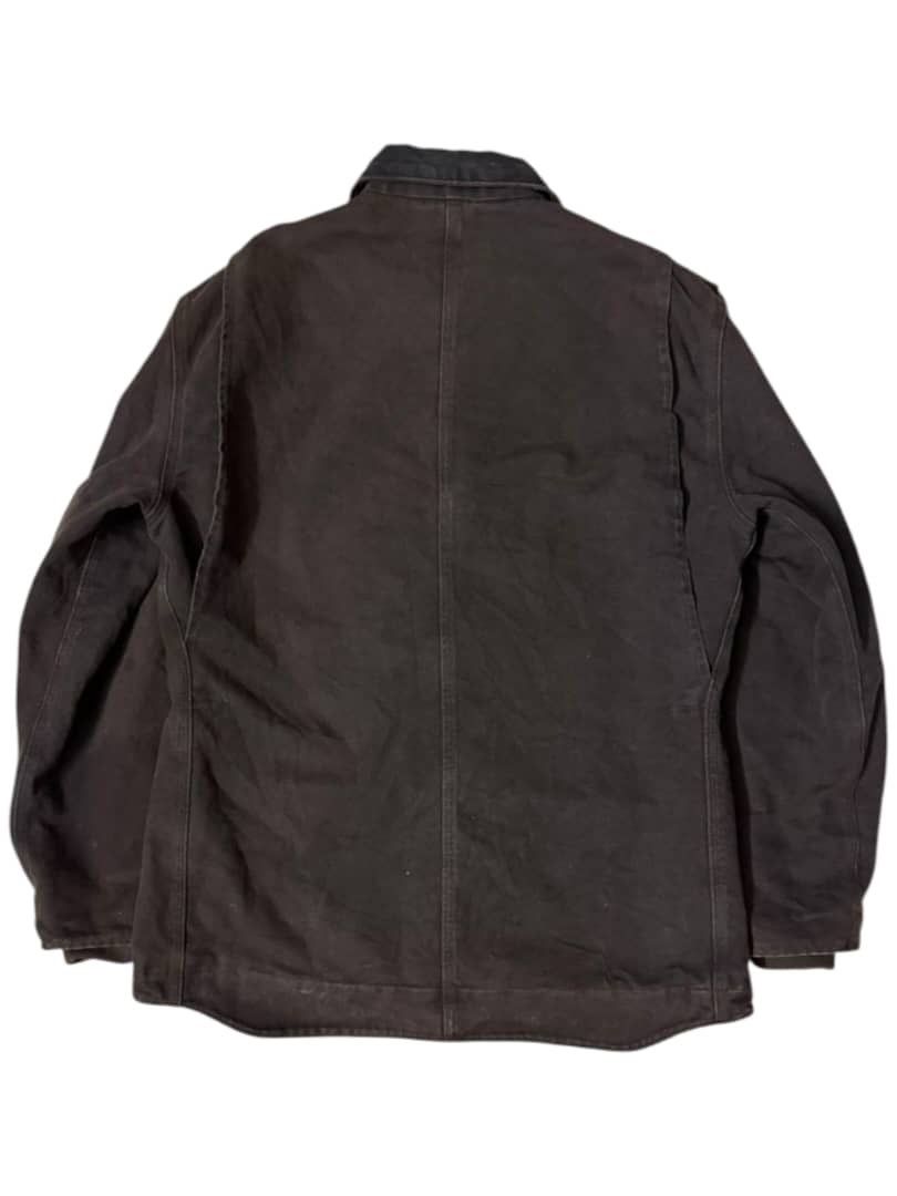 Carhartt VTG CARHARTT MENS C61 DKB BROWN SHERPA JACKET SANDSTONE Size US XL / EU 56 / 4 - 2 Thumbnail