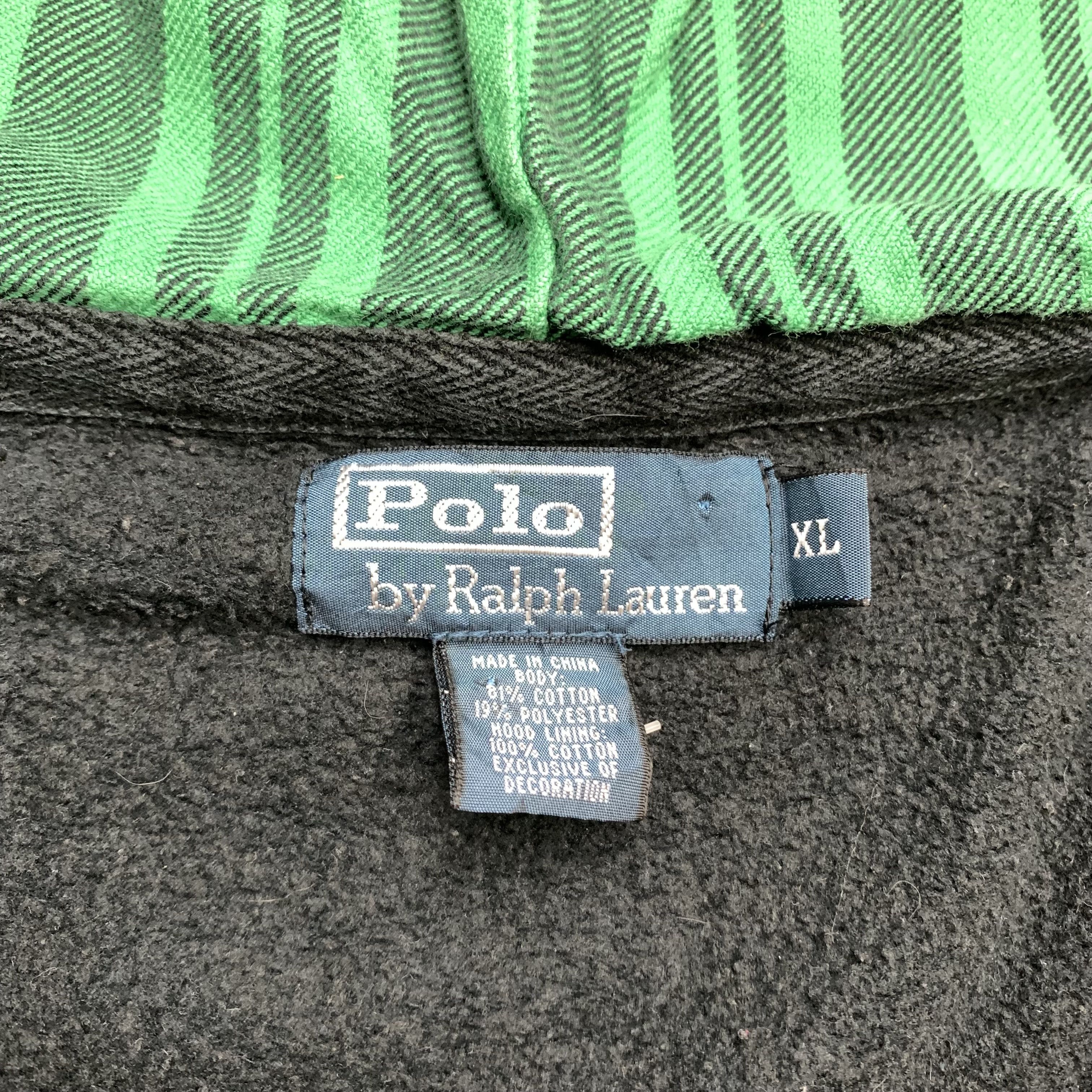 Polo Ralph Lauren Polo Ralph Lauren Zip Up Hoodie Size US XL / EU 56 / 4 - 4 Thumbnail