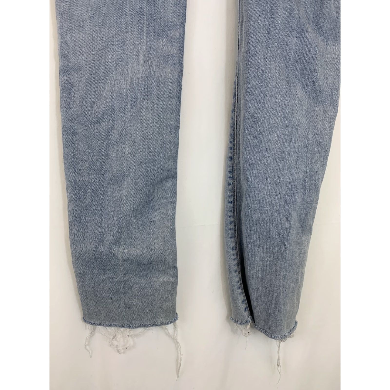 Hudson Hudson Jeans Skinny Crop Dark/Light Wash Denim Womens 27 Inseam 31 Low Rise Blue Regular Size 27 Tally Deep Cuff Size 27" / US 4 / IT 40 - 7 Thumbnail