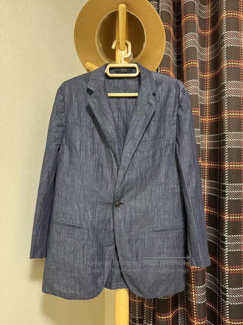 Hermes Hermes Linen Blazer, 54% Linen + 27% Cotton, Special Proce Size US M / EU 48-50 / 2 - 1 Thumbnail