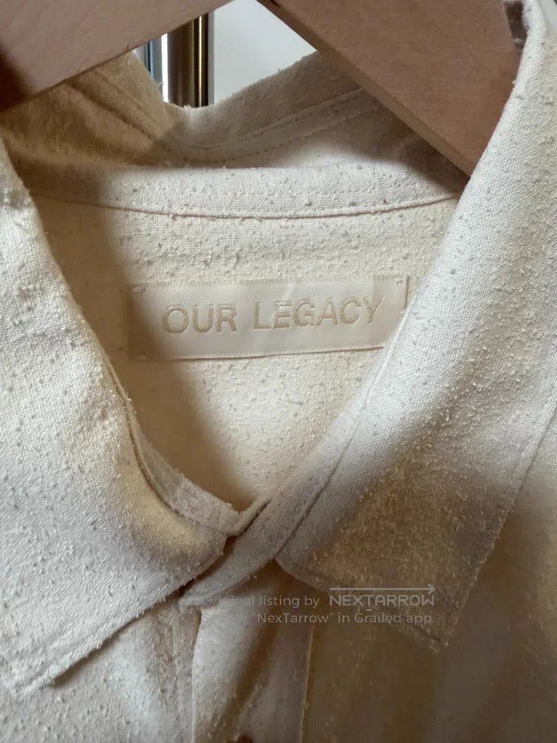 Our Legacy Our Legacy White Shirt Size US M / EU 48-50 / 2 - 5 Thumbnail