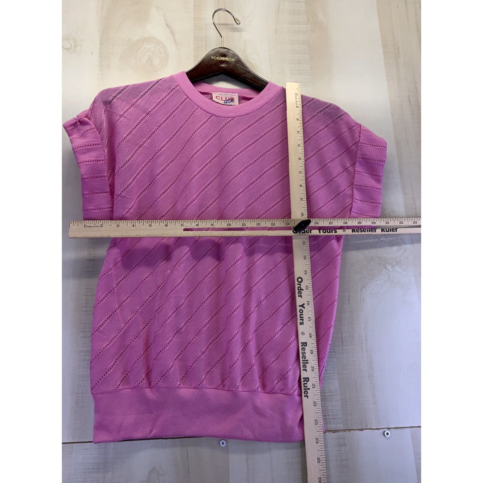 Pinko VINTAGE Womens Shirt M Pink 1990s CLUB USA-6754 Size M / US 6-8 / IT 42-44 - 4 Thumbnail