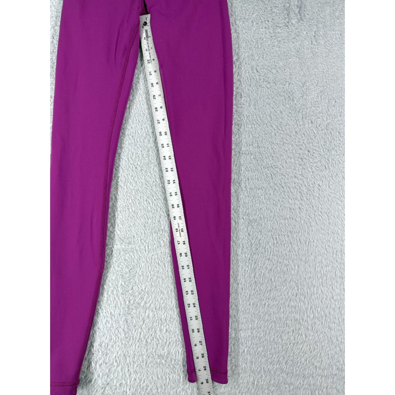 Lululemon Lululemon Pants Womens 4 Purple Wunder Under Pant III Luon Fabric Yoga Gym W5K49 Size 27" / US 4 / IT 40 - 5 Thumbnail