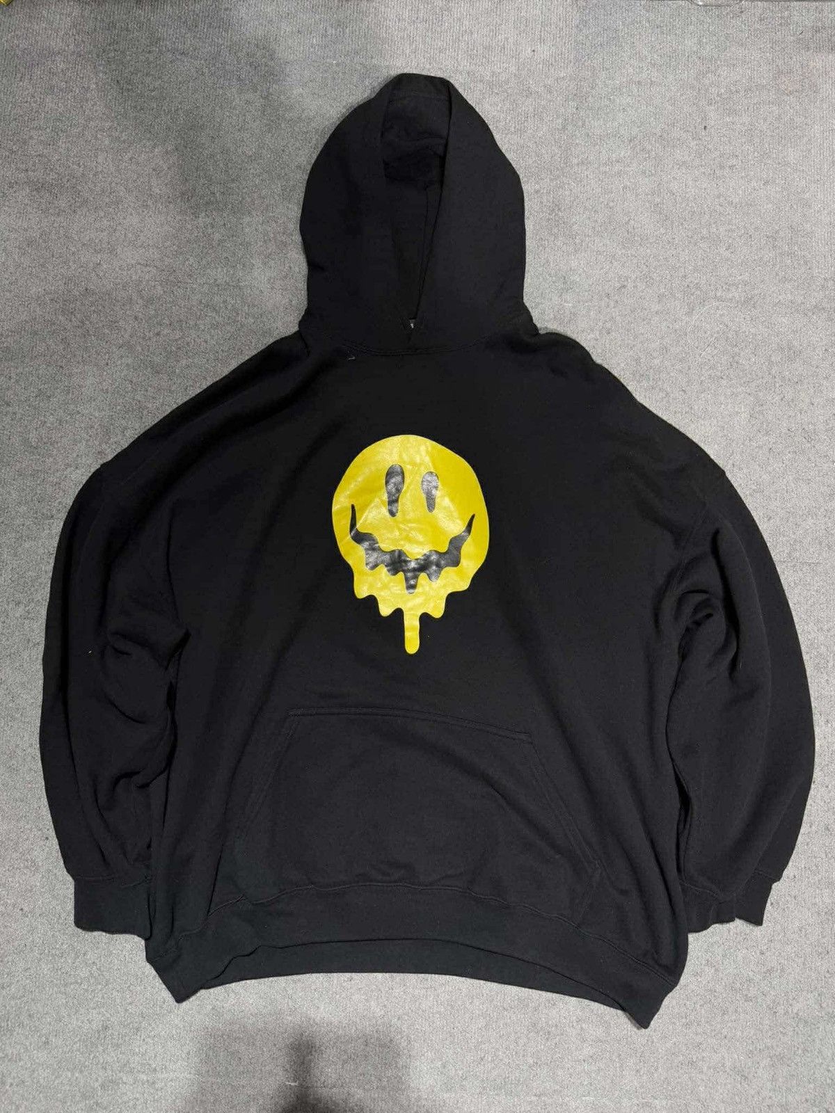 Balenciaga Balenciaga Black Hoodie Smiley Size US M / EU 48-50 / 2 - 3 Thumbnail