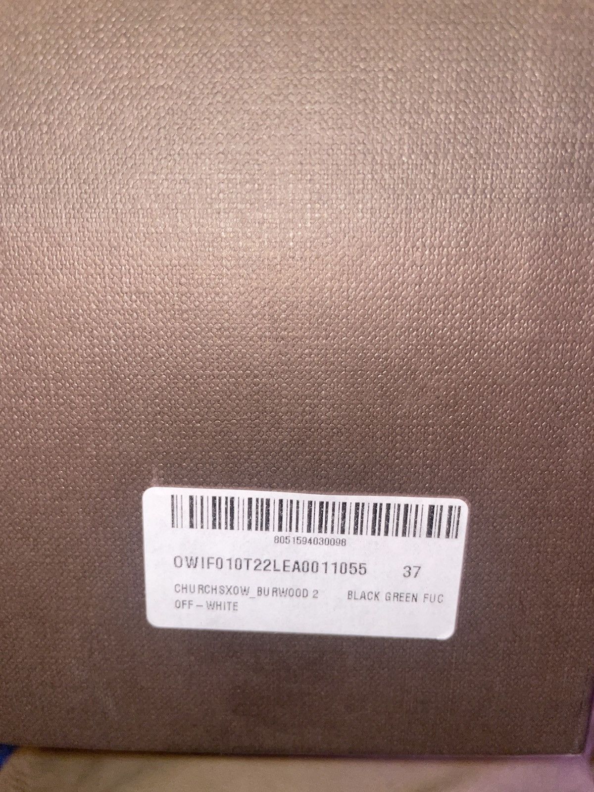 Off-White Off-White X Church's Burwood Shoe Size US 7 / IT 37 - 14 Thumbnail