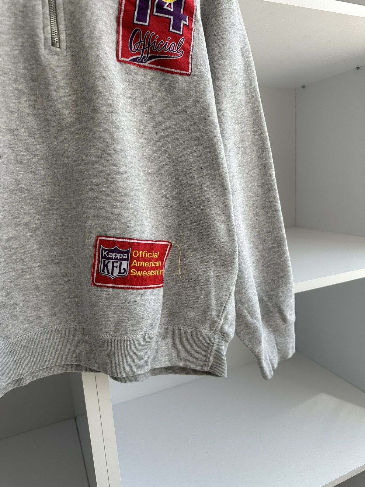 Kappa Vintage Kappa KFL All-Dist 1979 Rare Sweatshirt Size US L / EU 52-54 / 3 - 4 Thumbnail
