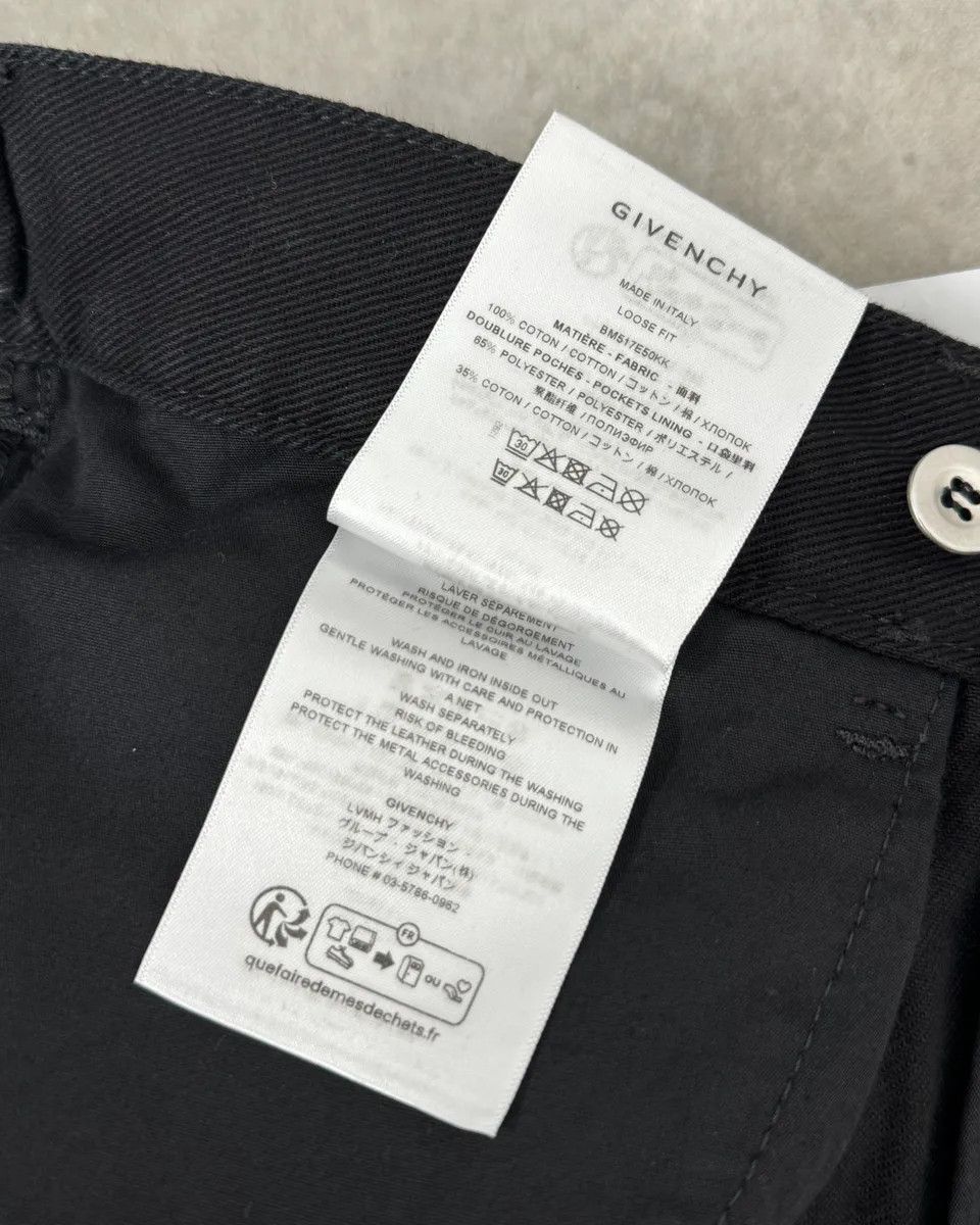 Givenchy AW2023 Givenchy Black Cargo Pants by Matthew Williams Size US 32 / EU 48 - 12 Thumbnail