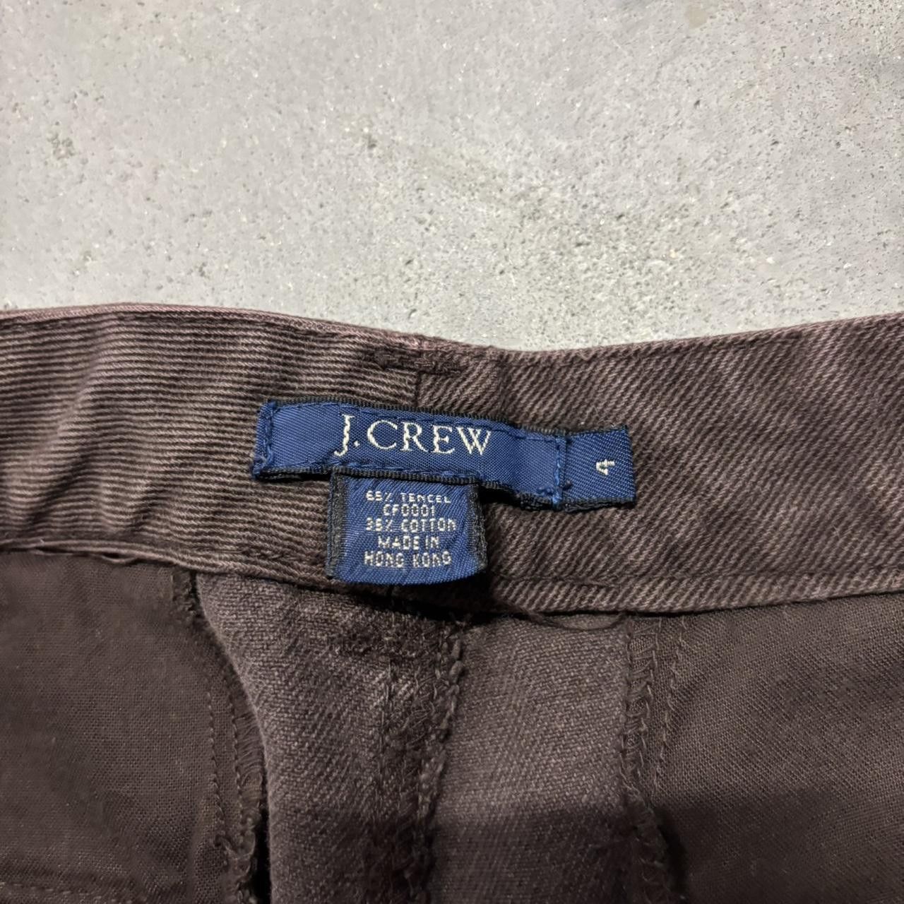 Japanese Brand × Vintage Crazy Vintage Y2K/2000s Faded Brown Casual Pants! Size US 28 / EU 44 - 7 Thumbnail