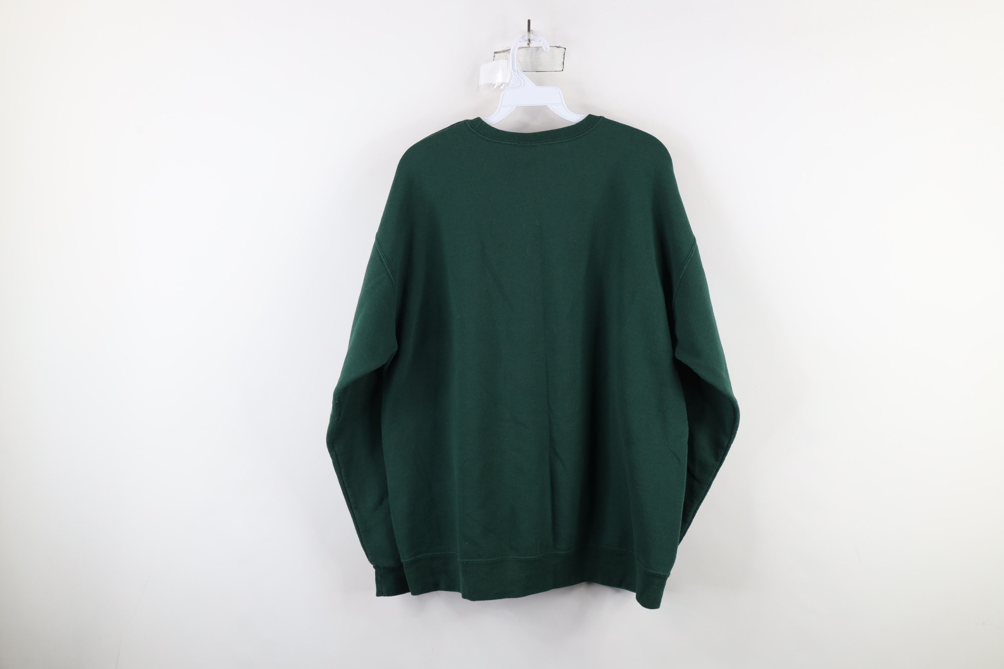 Vintage Vintage 90s Streetwear Pumpkins Crewneck Sweatshirt Green Size L / US 10 / IT 46 - 8 Thumbnail