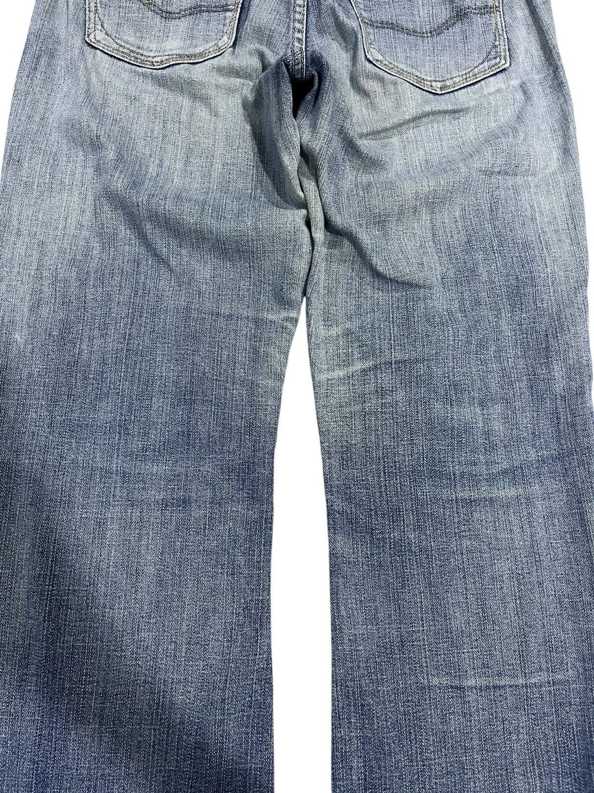 If Six Was Nine × Japanese Brand × Le Grande Bleu (L.G.B.) FLARE💥 Y2K JAPANESE BRAND WASHED BLUE JEANS Size 30" / US 8 / IT 44 - 11 Thumbnail