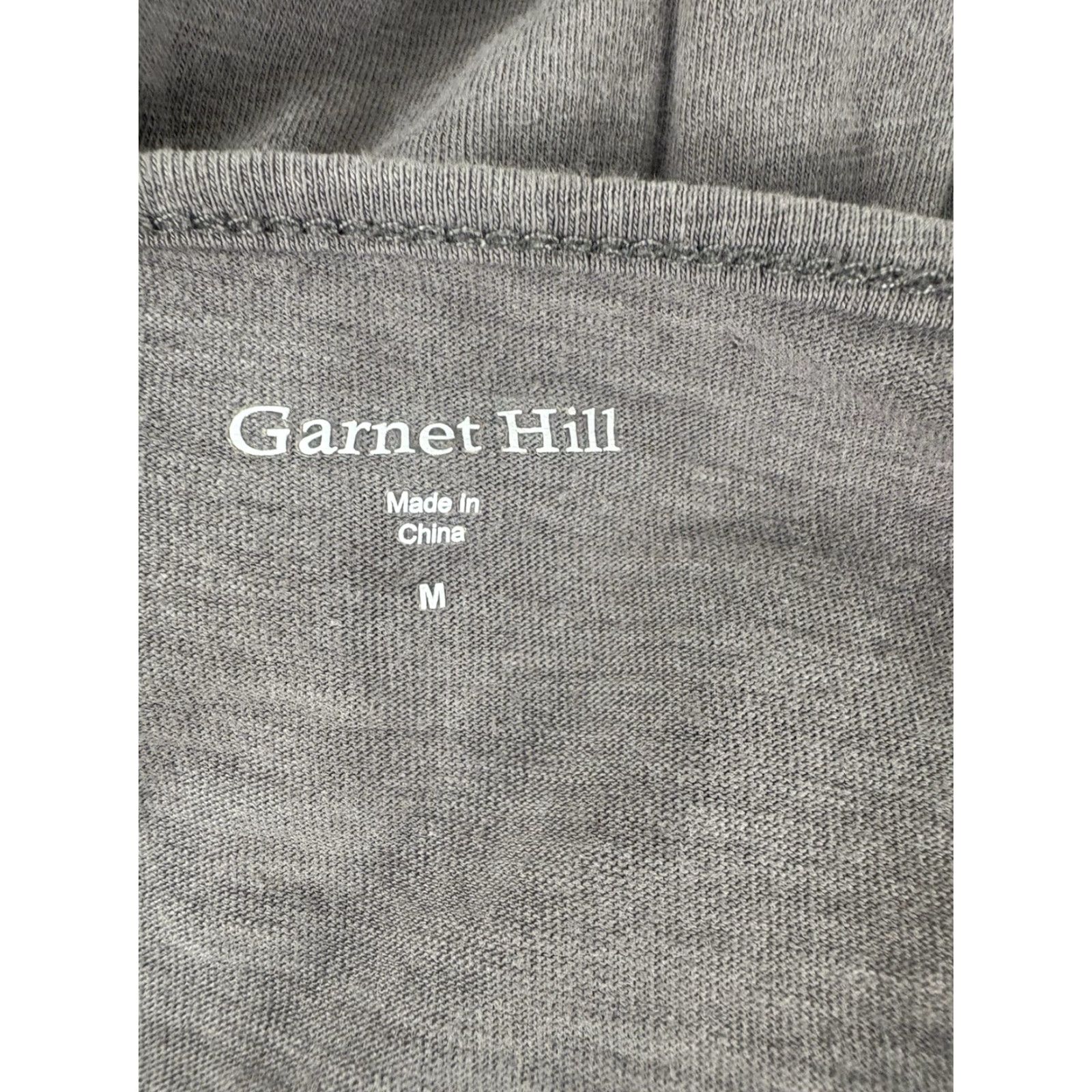Vintage Garnet Hill Gray Knit A-Line Dress Womens Size M Empire Waist Dolman Sleeve Casual Size M / US 6-8 / IT 42-44 - 7 Thumbnail