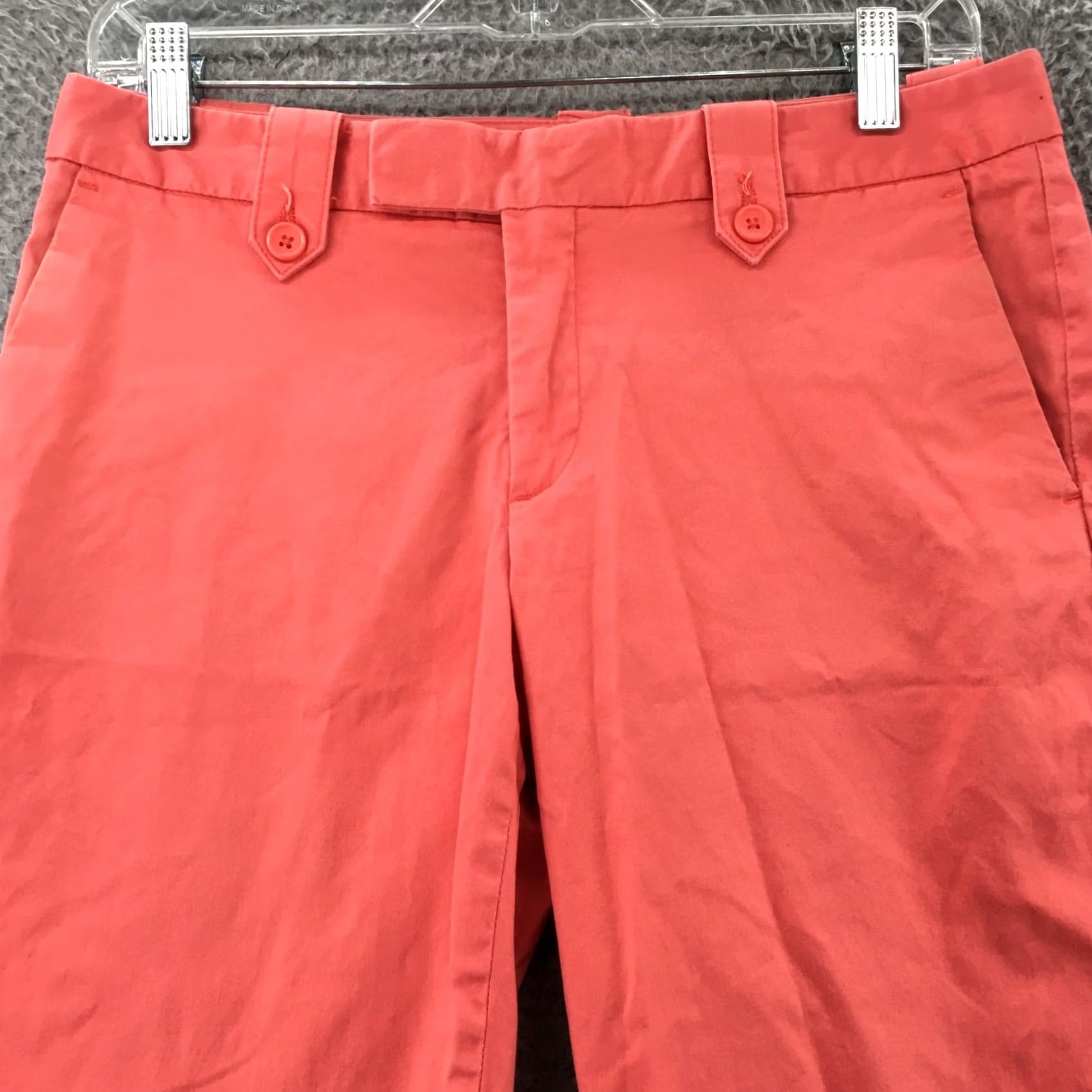 Banana Republic Banana Republic Chino Bermuda Shorts Womens 4 Coral Mid Rise Zip Bermuda Shorts Womens 4 Coral Mid Rise Zip Size 27" / US 4 / IT 40 - 2 Thumbnail