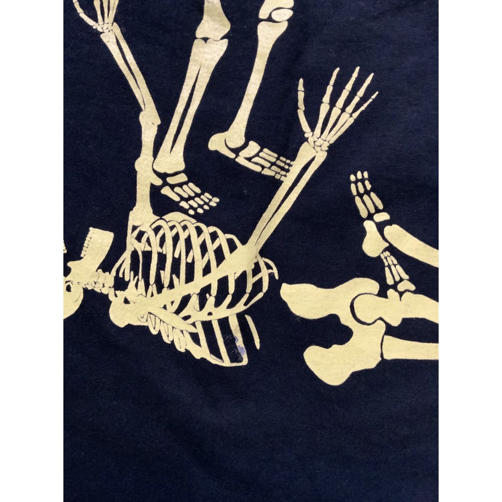 Fruit Of The Loom I Got Your Back Skeleton Skull Bones Horror Scary Halloween Black T-Shirt Sz.2XL Size US XXL / EU 58 / 5 - 7 Thumbnail