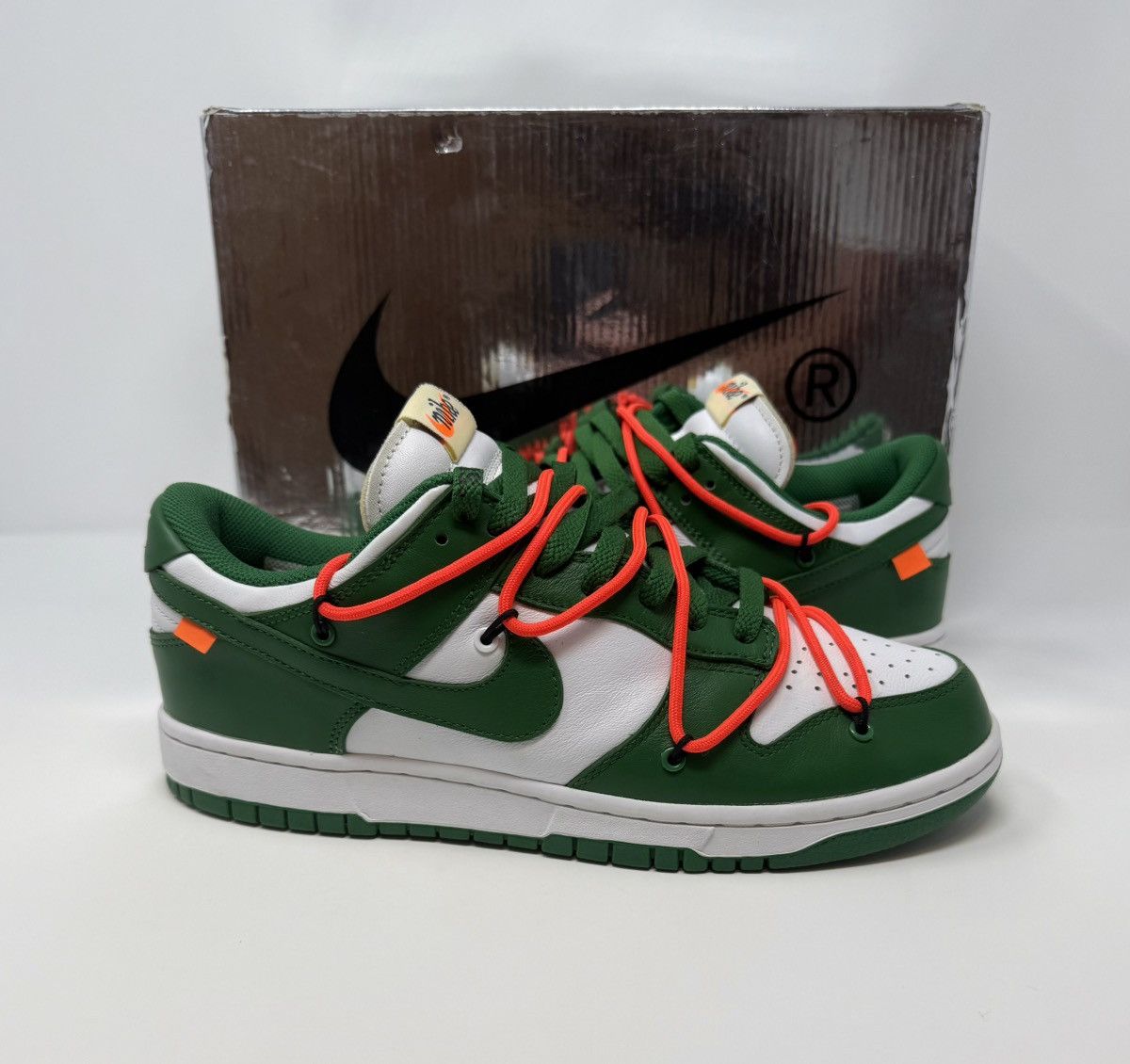 Nike Off-White Dunk Low Pine Green
