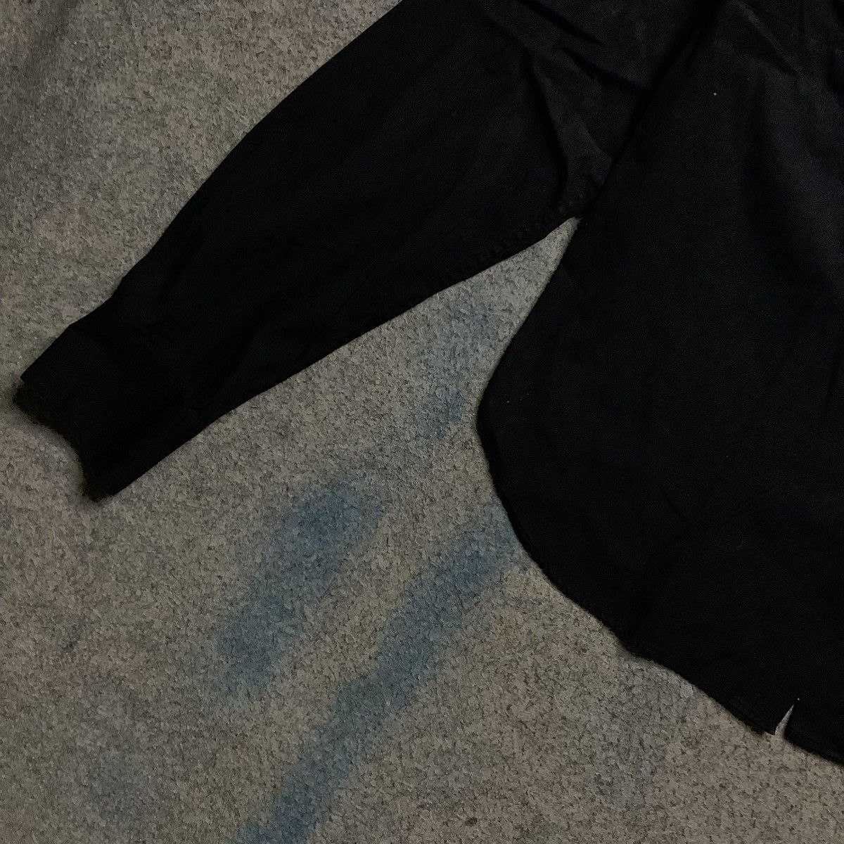 Designer × Japanese Brand × agnes b. Agnes B Oxford Shirt Black Crop Size XS / US 0-2 / IT 36-38 - 3 Thumbnail