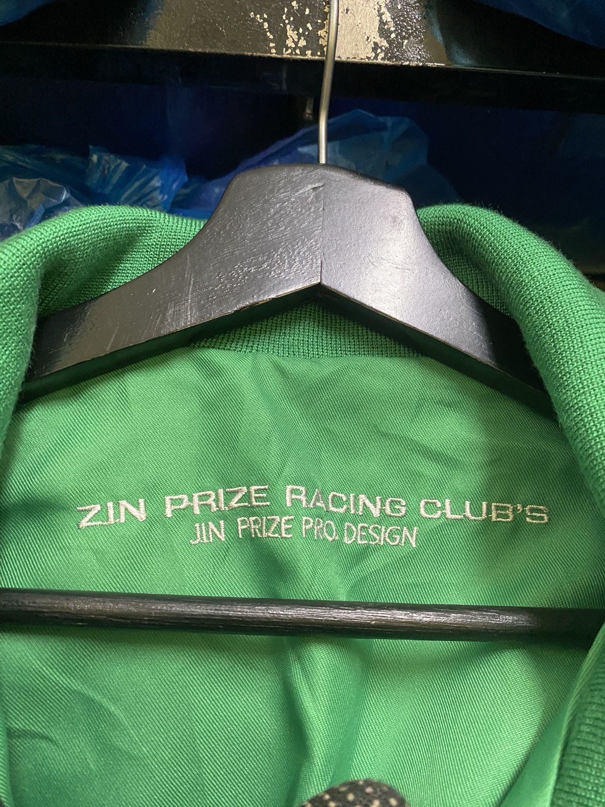 Vintage VINTAGE 80S JIN PRIZE RACING TEAM BY JIN SAITO BOMBER JACKET Size US L / EU 52-54 / 3 - 6 Thumbnail
