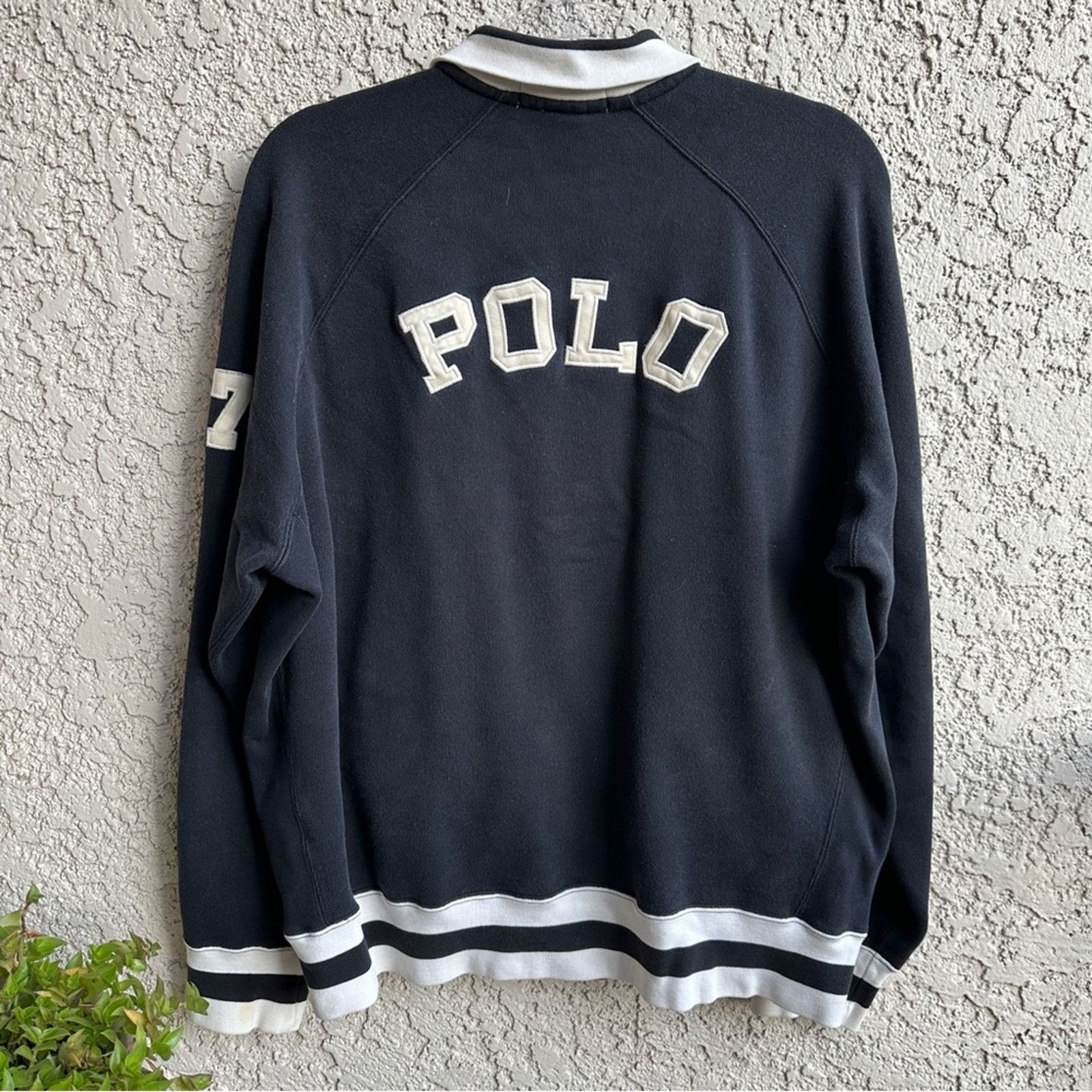 Polo Ralph Lauren Vintage RALPH LAUREN POLO Sport Varsity Jacket RL 90s Patch Size US L / EU 52-54 / 3 - 2 Thumbnail