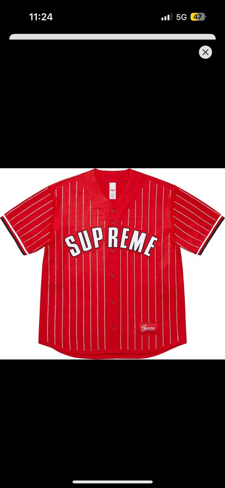 Supreme Supreme Rhinestone Jersey Size US M / EU 48-50 / 2 - 3 Thumbnail
