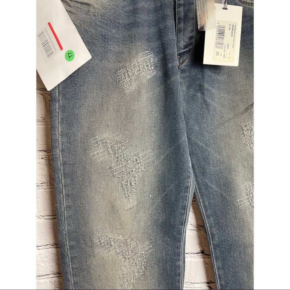 Other NWT New Heavy Project Jeans Denim Blue Size 35 Size US 35 - 3 Thumbnail