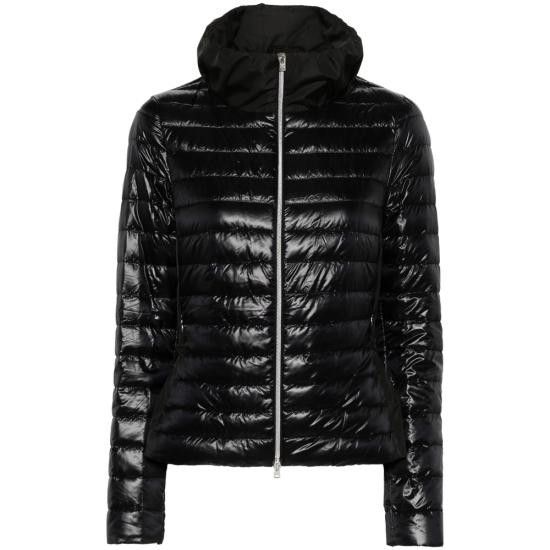 Herno HERNO Women Bomber Jackets 12017Z PI001880D 9300 BLACK Size S / US 4 / IT 40 - 1 Thumbnail