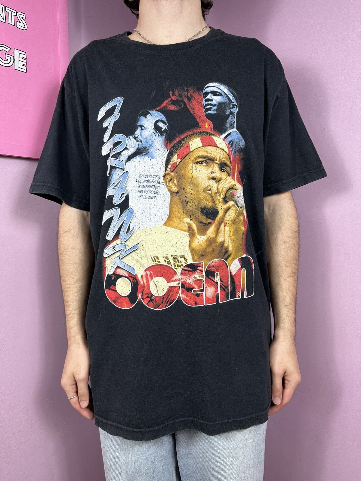 Frank Ocean Frank Ocean Merch T-Shirt Music Art Tee Logo Black Size US XL / EU 56 / 4 - 2 Thumbnail