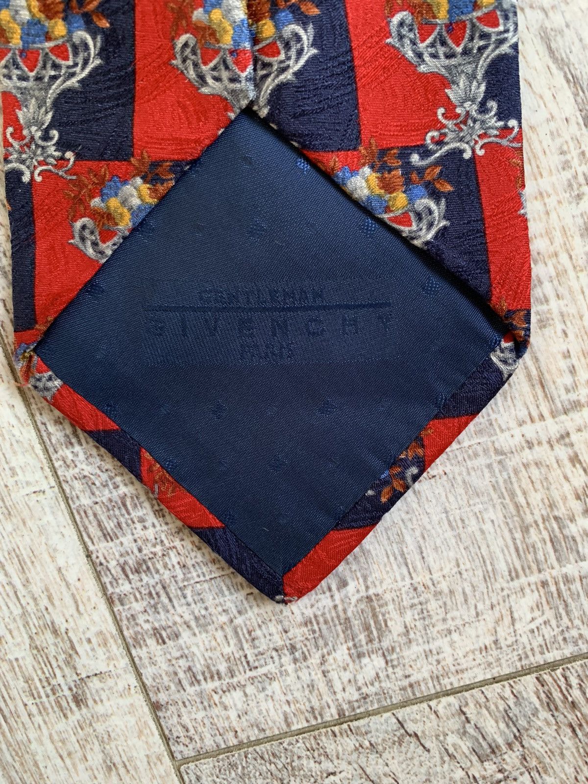 Givenchy × Vintage Vintage Givenchy Paris Silk Tie Size ONE SIZE - 4 Thumbnail