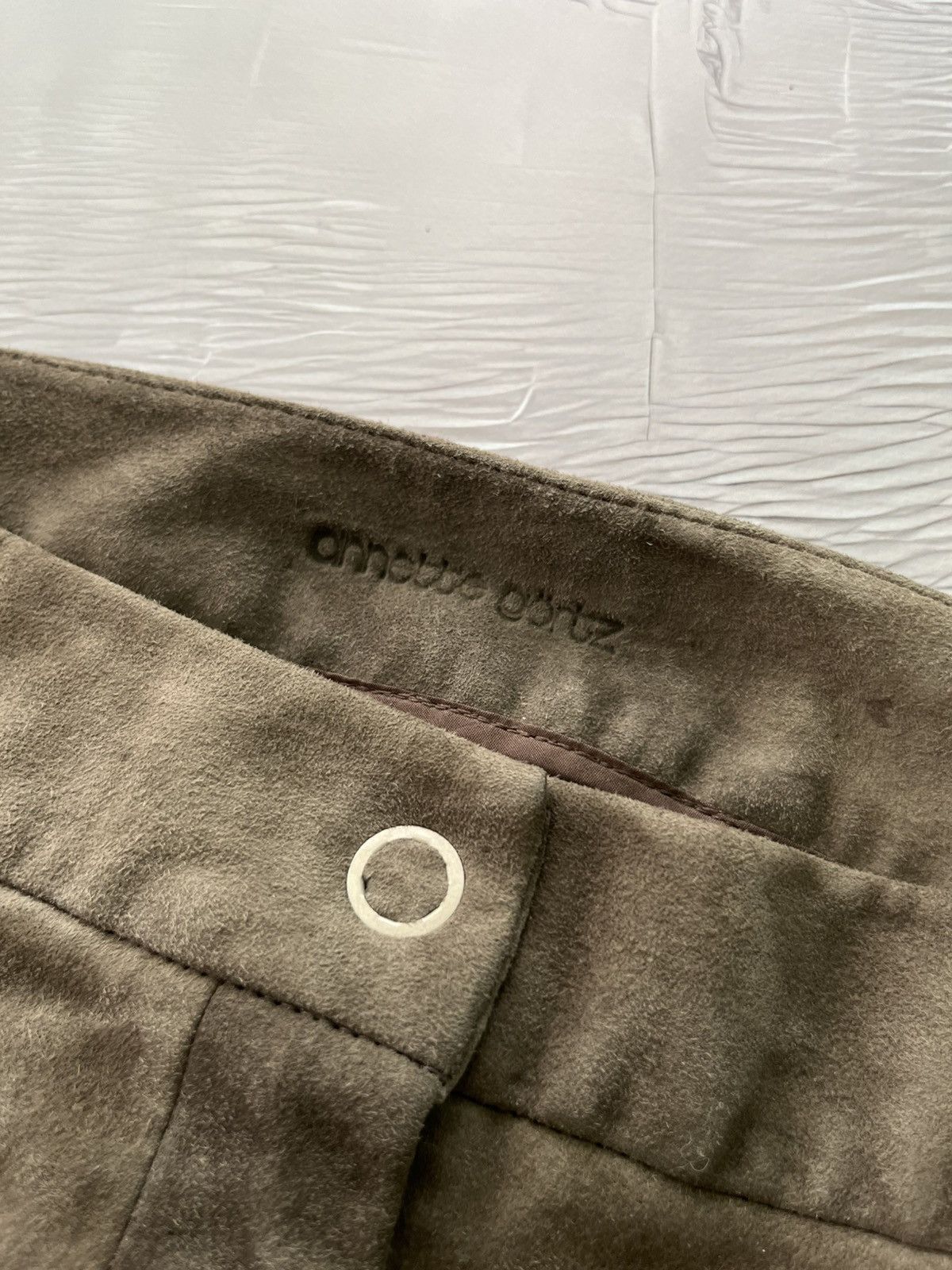 Annette Gortz Annette Gortz Luxury leather Pants Brown Germany Size 26" / US 2 / IT 38 - 3 Thumbnail