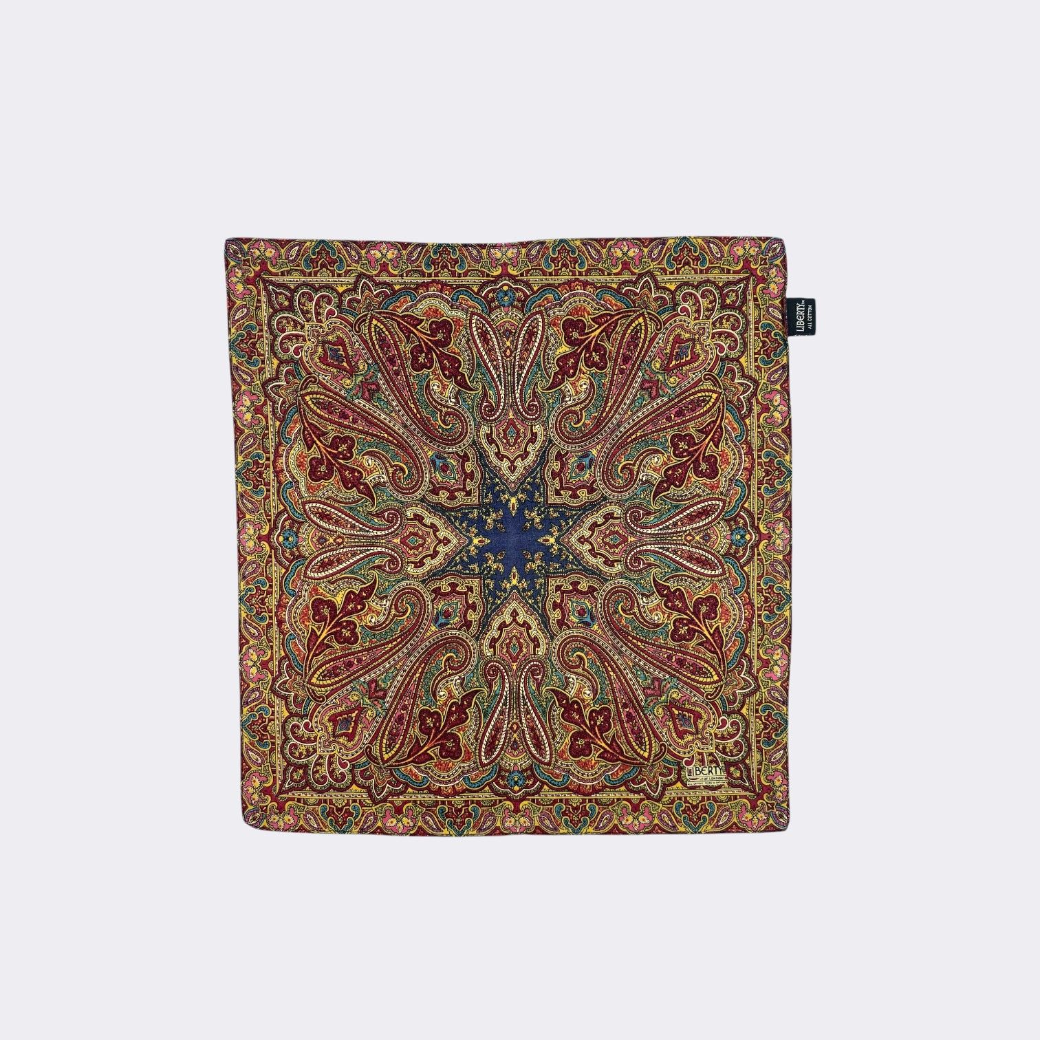 Liberty × Vintage Vintage Liberty Handkerchief Neckerchief Bandana H265Q Size ONE SIZE - 2 Thumbnail