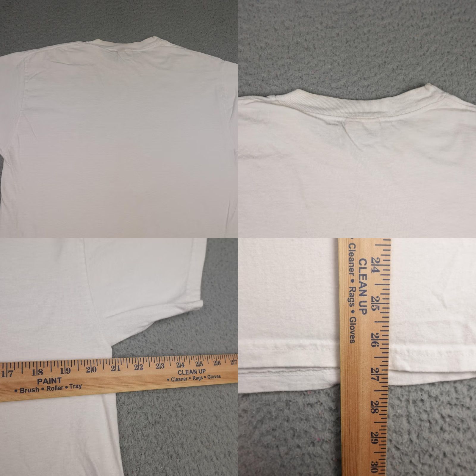 Hanes VINTAGE Hanes South Beach FL Shirt Mens Large White Dolphins Tee Ocean Graphic 90s Size US L / EU 52-54 / 3 - 8 Thumbnail