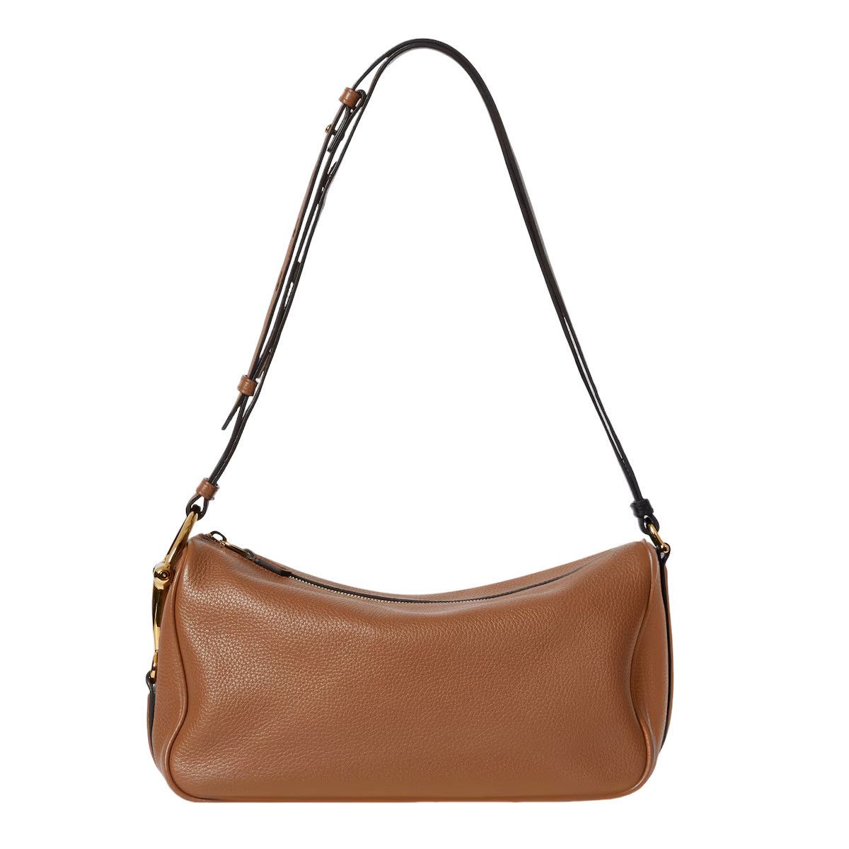 Gucci GUCCI Half Horsebit Medium $2900 Brown Leather Shoulder Bag Size ONE SIZE - 1 Thumbnail