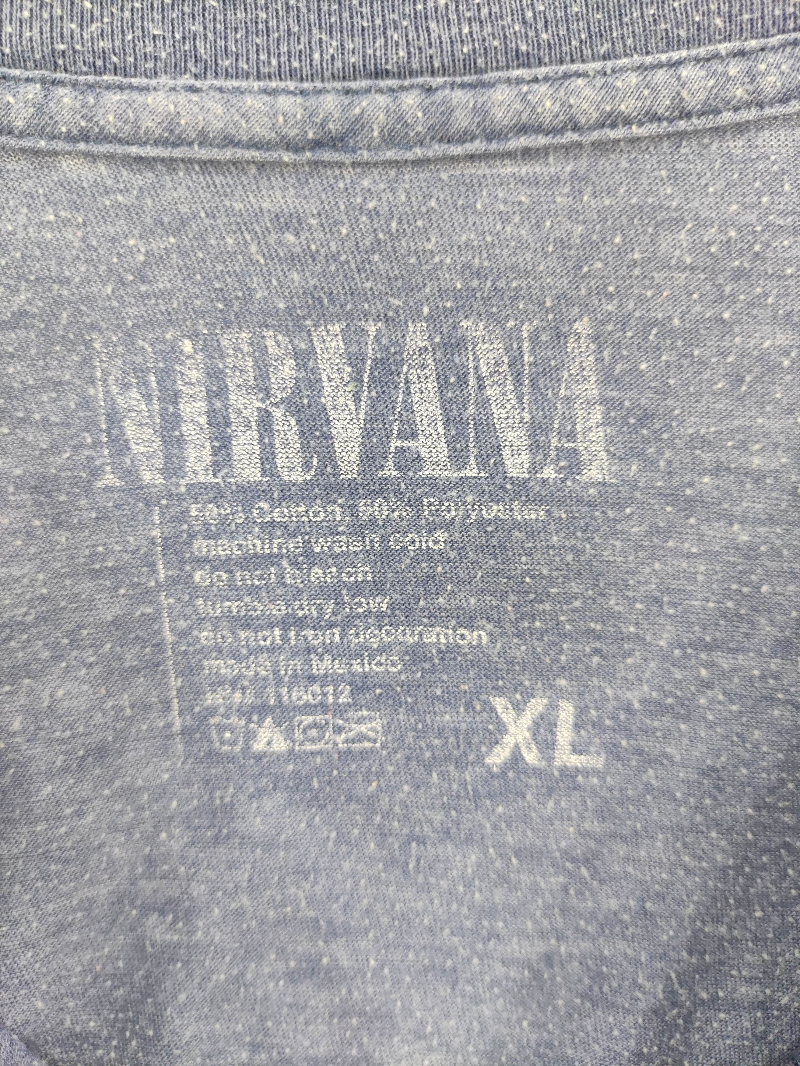 Band Tees Vintage Nirvana Big Logo Tee Tshirt Size US L / EU 52-54 / 3 - 5 Thumbnail