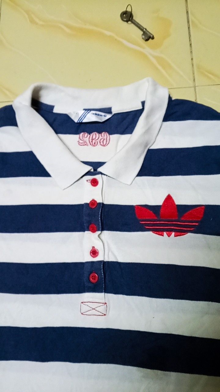 Adidas VTG Japan adidas stripe women Size L / US 10 / IT 46 - 2 Thumbnail
