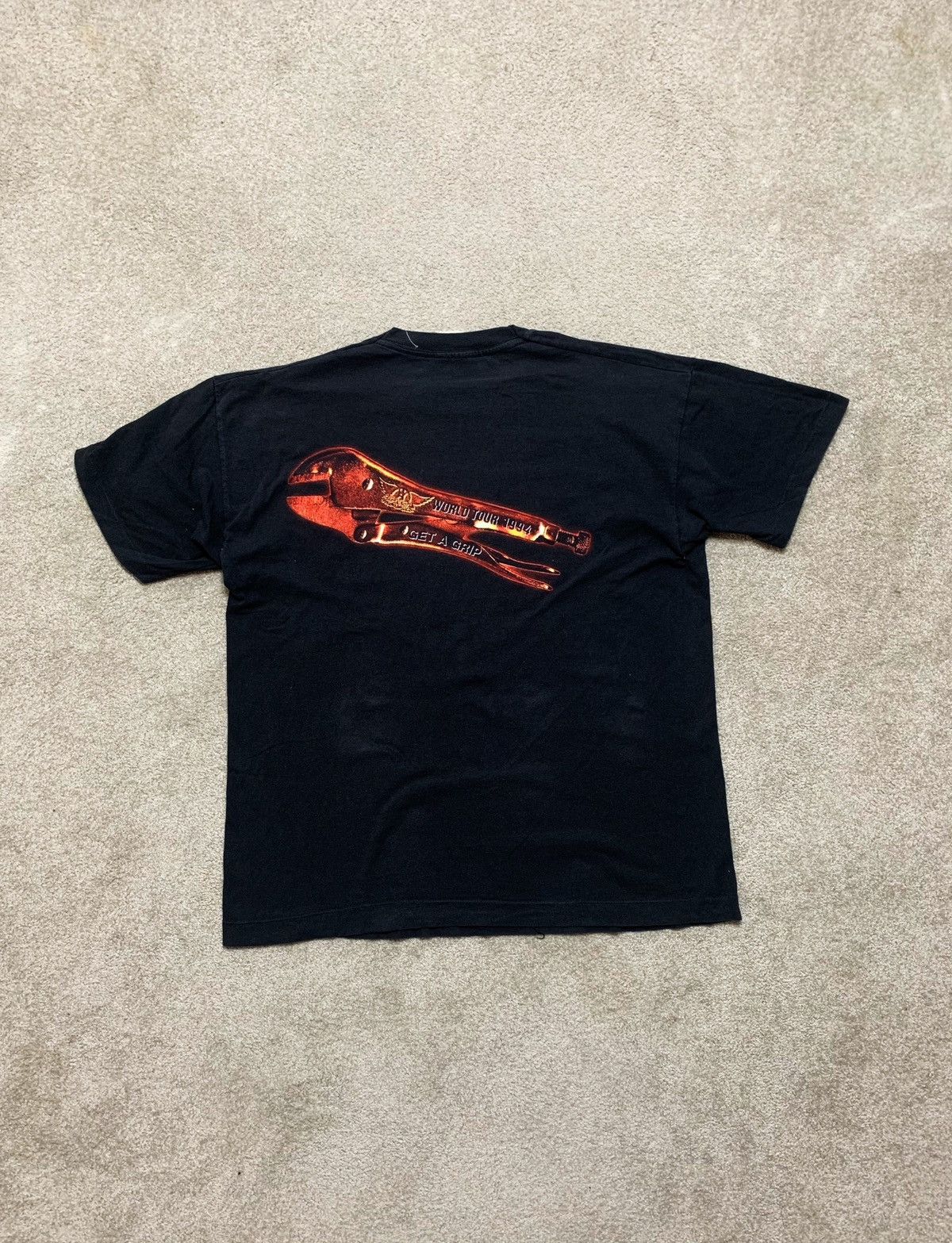 Band Tees Vintage Rock Tees Aerosmith Get A Grip 1994 Band 90s Rare Size US L / EU 52-54 / 3 - 2 Thumbnail