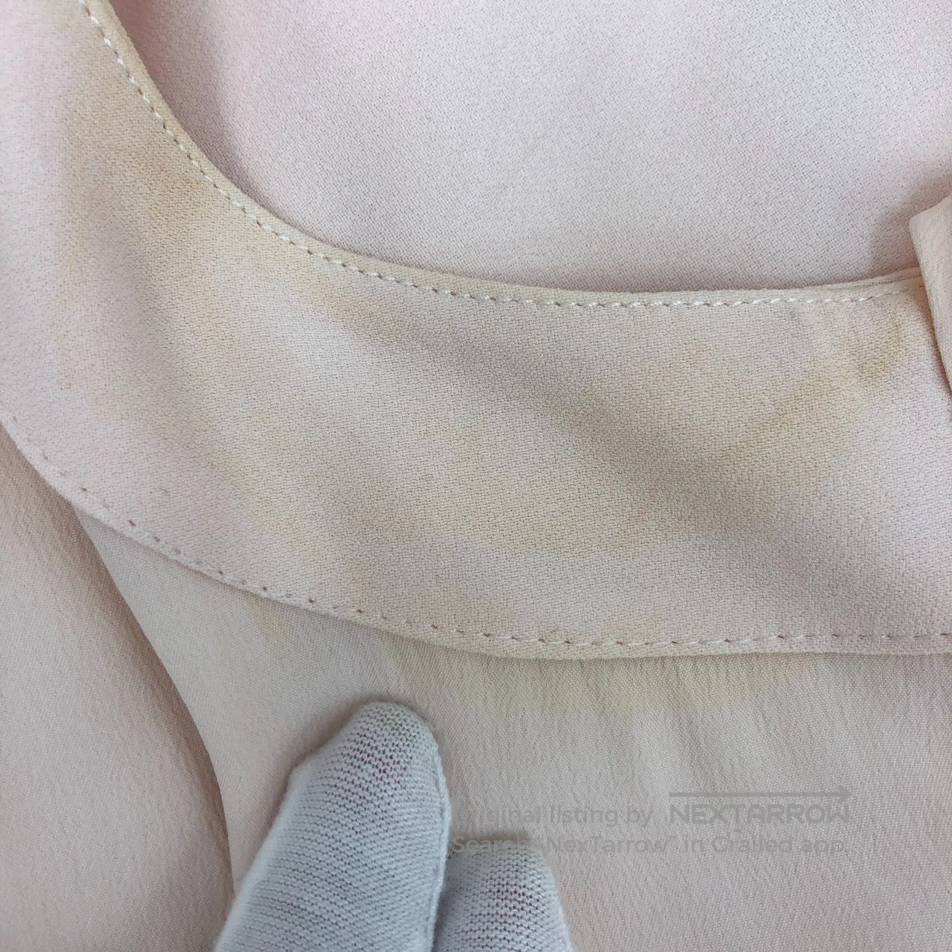 Alexander McQueen ALEXANDER MCQUEEN Light Pink Round Neck Sleeveless Irregul Size XS / US 0-2 / IT 36-38 - 9 Thumbnail