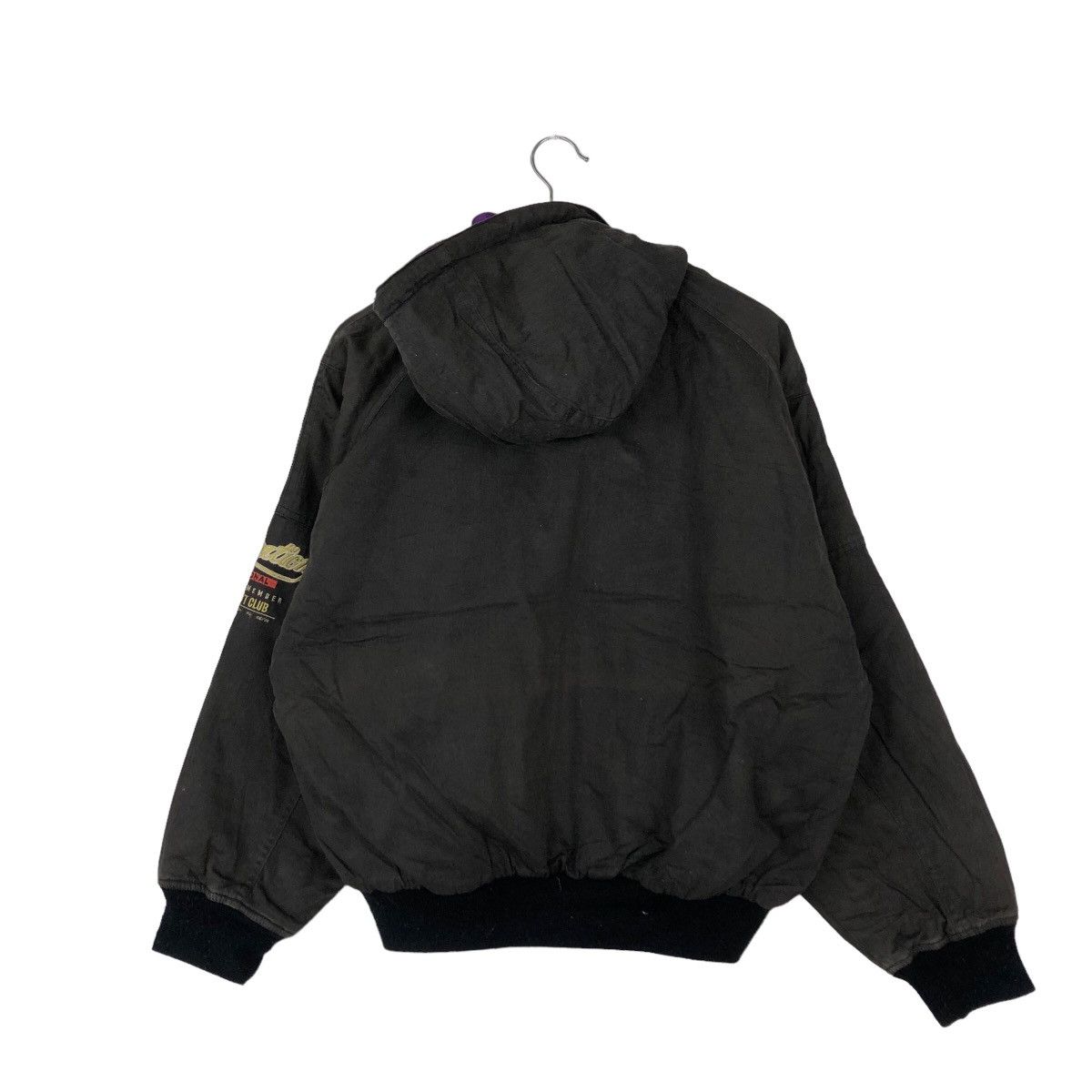 Japanese Brand 🔥90s VINTAGE BOMBER JACKET BIG LOGO RIOTRIOT NEW TOP LEADER Size US M / EU 48-50 / 2 - 7 Thumbnail