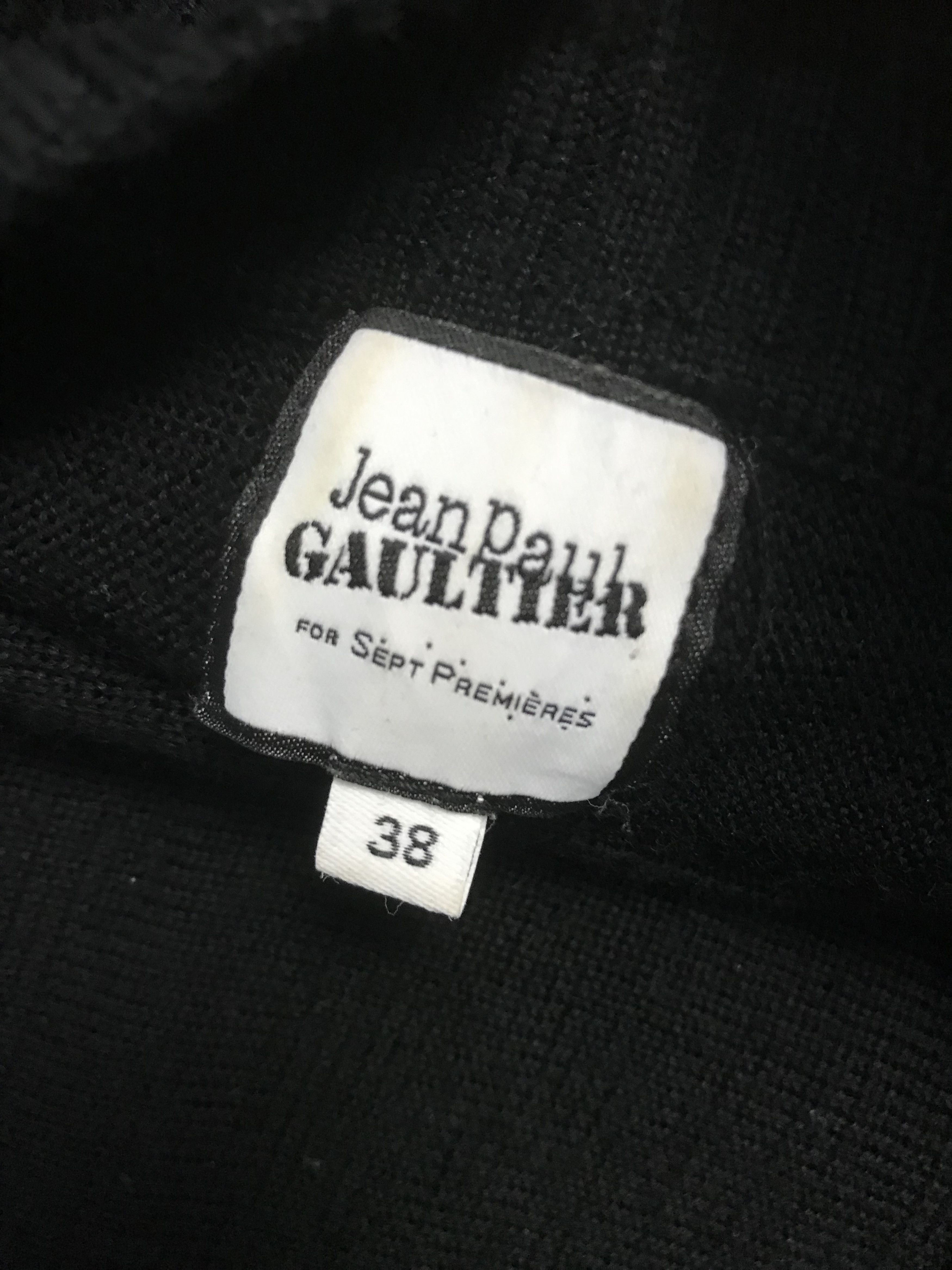 Jean Paul Gaultier JPG Jean Paul Gaultier Knit Distress Shirt Size S / US 4 / IT 40 - 6 Thumbnail