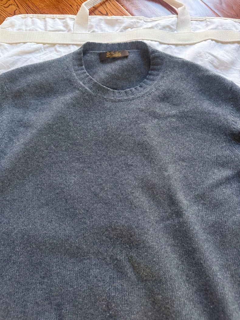 Loro Piana LORO PIANA Baby cashmere sweater Size US L / EU 52-54 / 3 - 4 Thumbnail