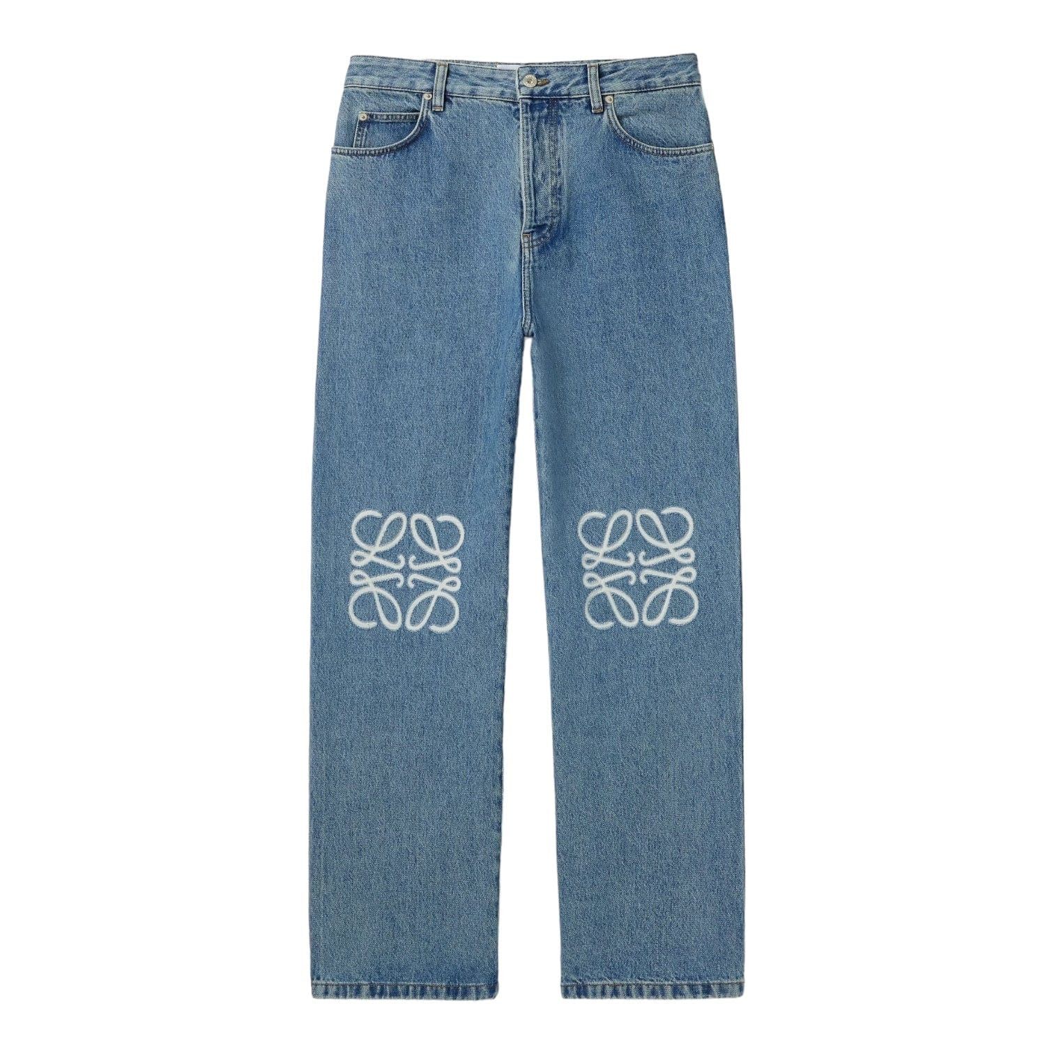 Anagram Logo Jeans Indigo White (W)
