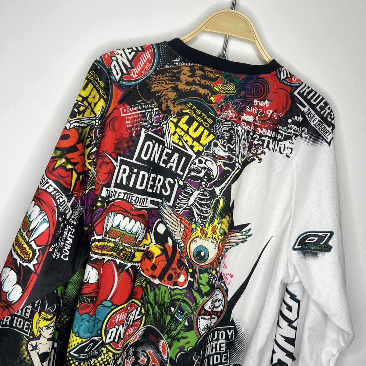 Other O’Neal Motocross Mayhem Jersey Element Punk Rock Racing Rare Size US XL / EU 56 / 4 - 11 Thumbnail
