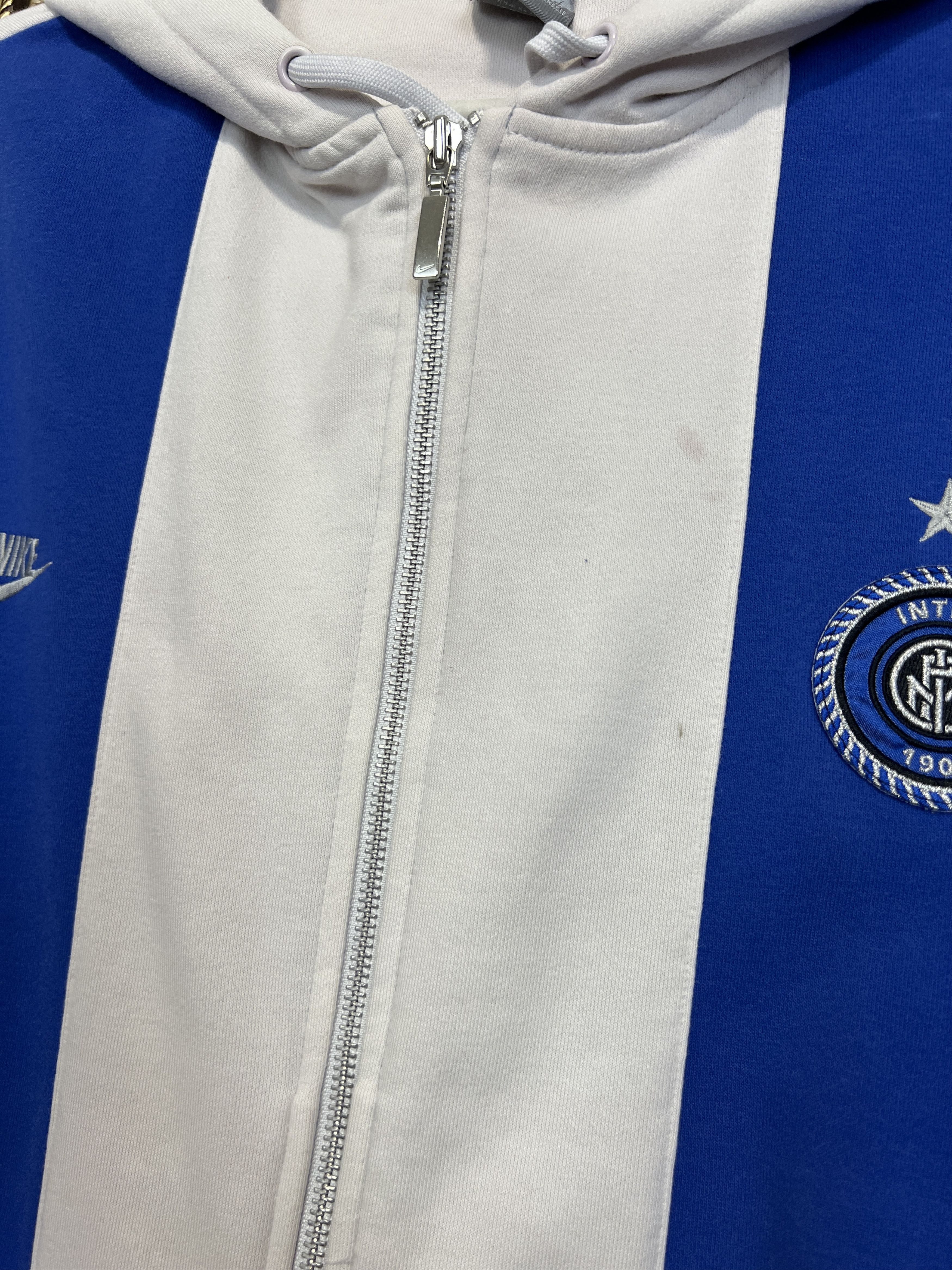 Nike Vintage Inter Milan Football Hoodie Soccer Jacket Maglia Size US M / EU 48-50 / 2 - 8 Thumbnail