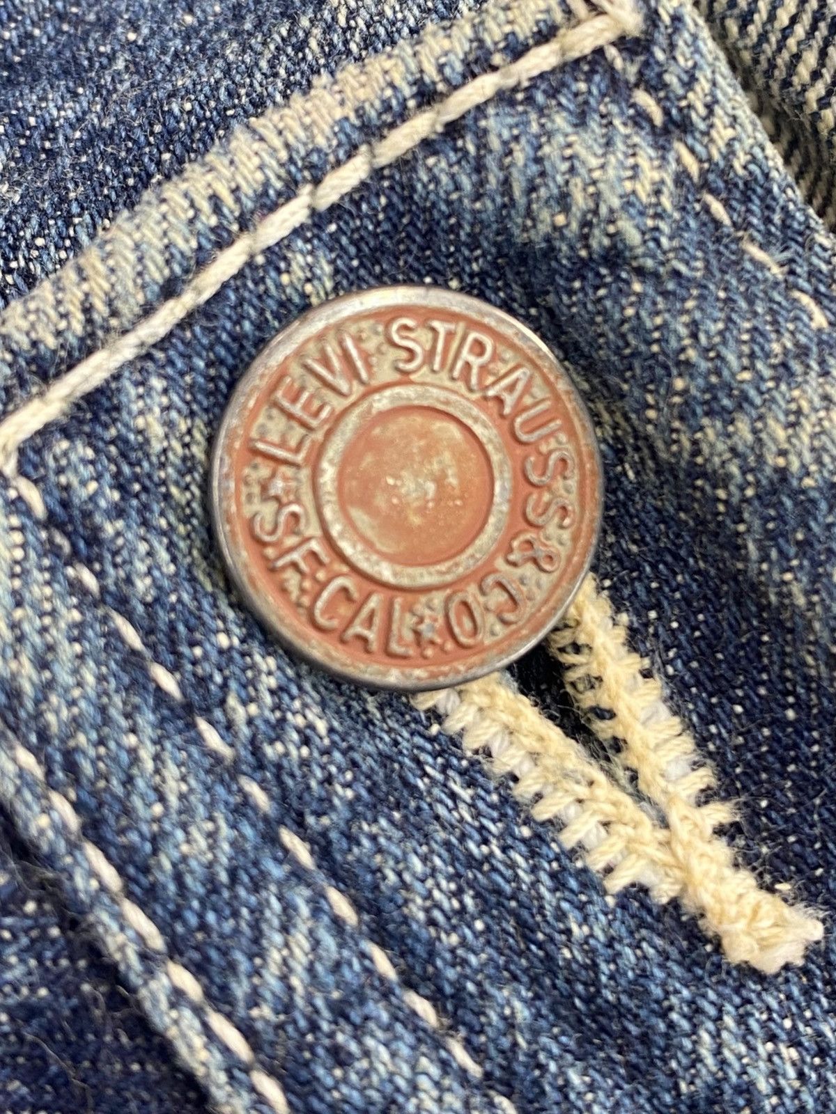 Levi's Vintage Levi’s Blue Faded Wash Style Flare Jeans Size US 28 / EU 44 - 10 Thumbnail