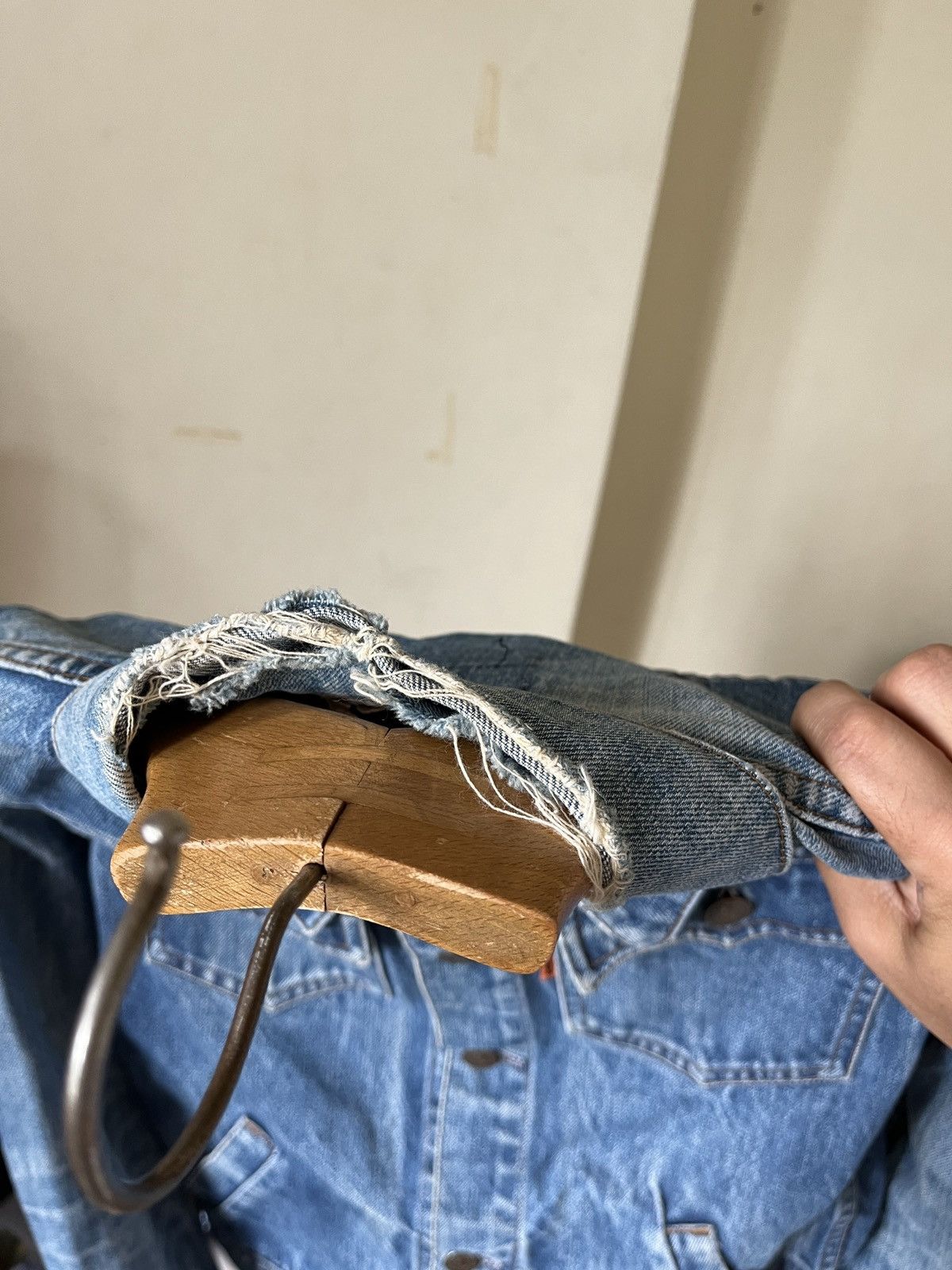 Levi's Vintage 70s-80s Levis Trucker Orange Tab Size S / US 4 / IT 40 - 16 Thumbnail