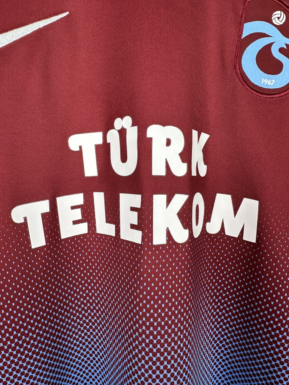 Nike Trabzonspor 2013 Away Soccer Jersey Football Shirt Size US M / EU 48-50 / 2 - 11 Thumbnail