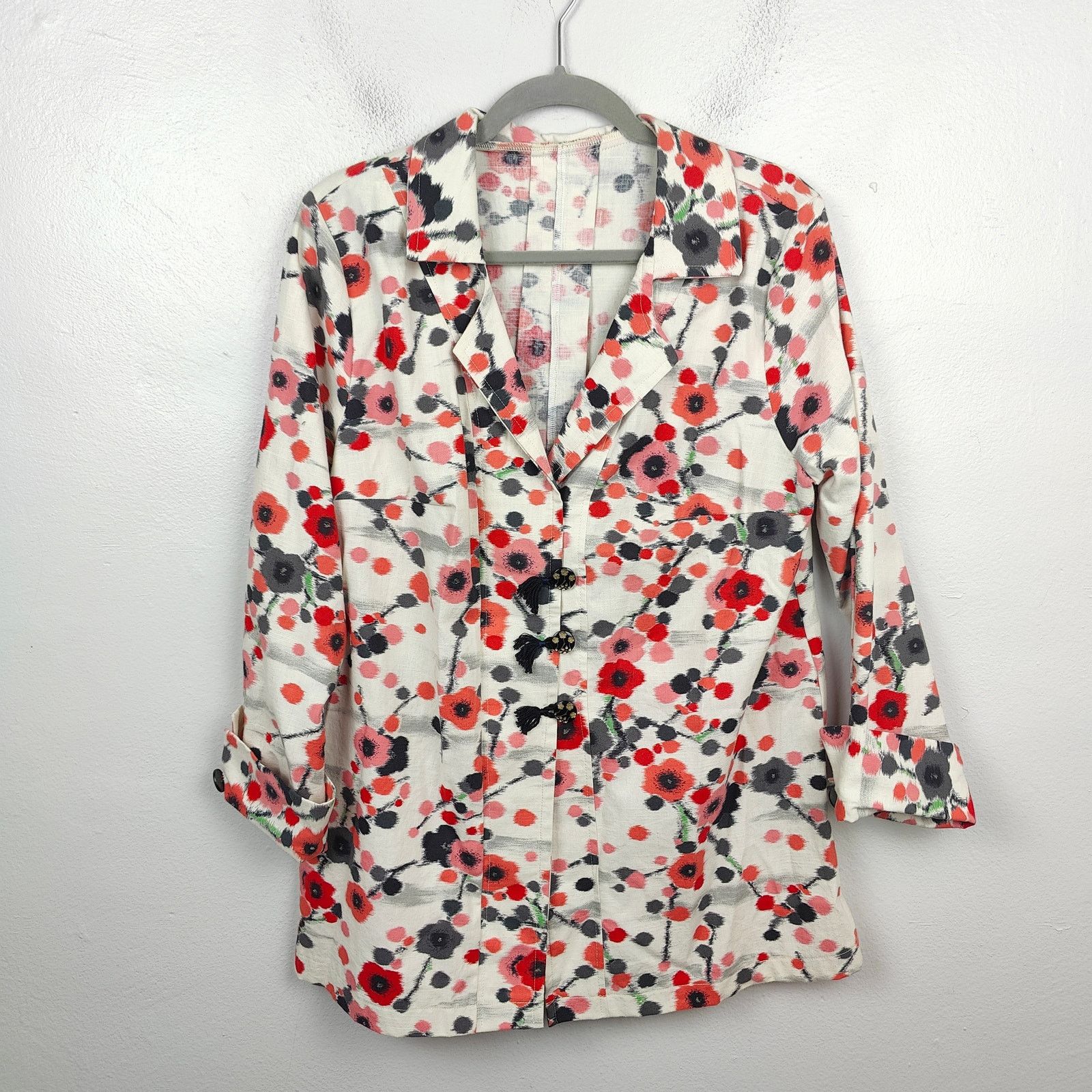 Other Accents & Adornments Blazer Womens Medium White Pink Size M / US 6-8 / IT 42-44 - 1 Thumbnail