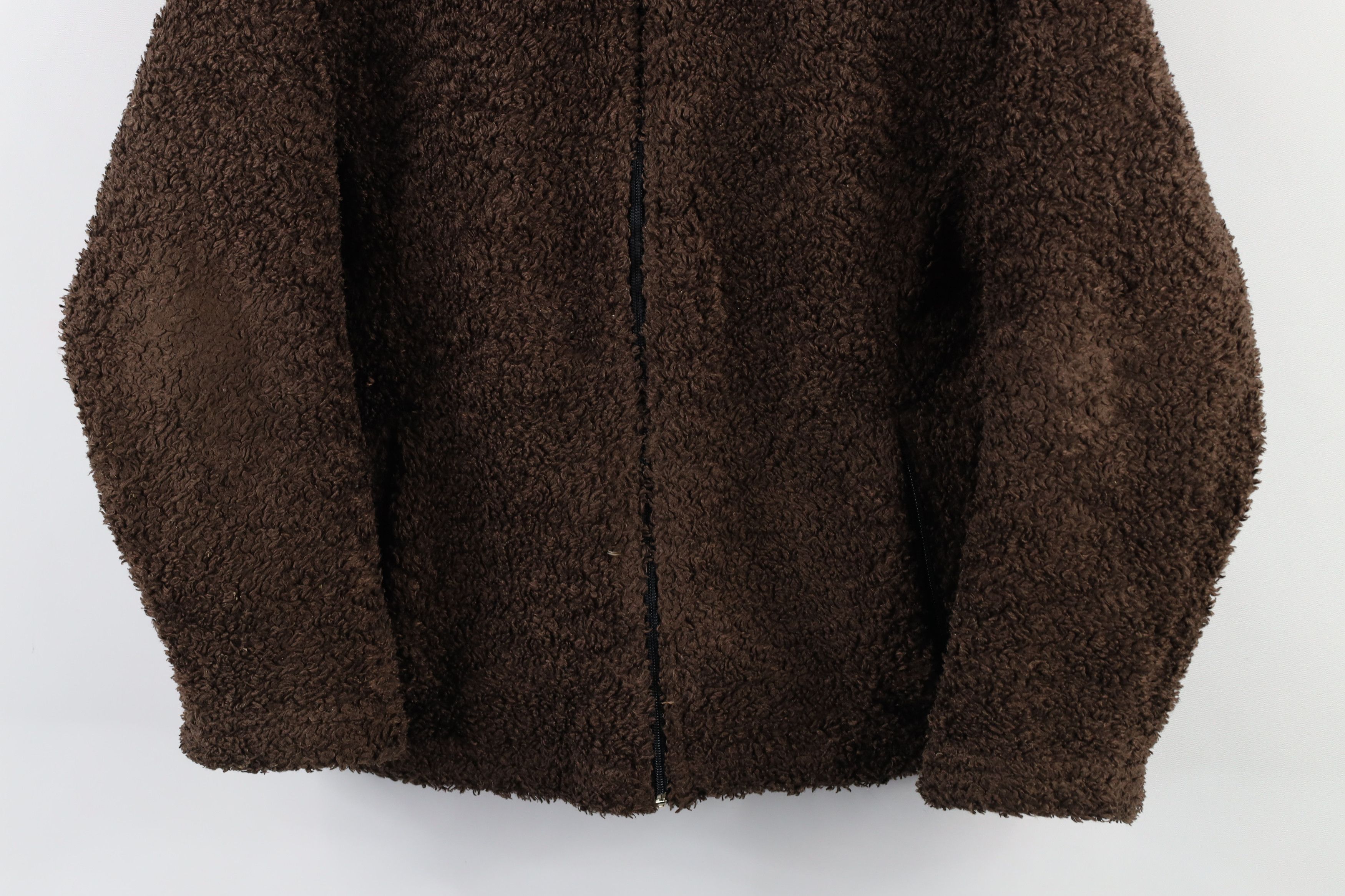 Vintage Vintage 90s Streetwear Polartec Fleece Jacket Brown USA Size S / US 4 / IT 40 - 3 Thumbnail