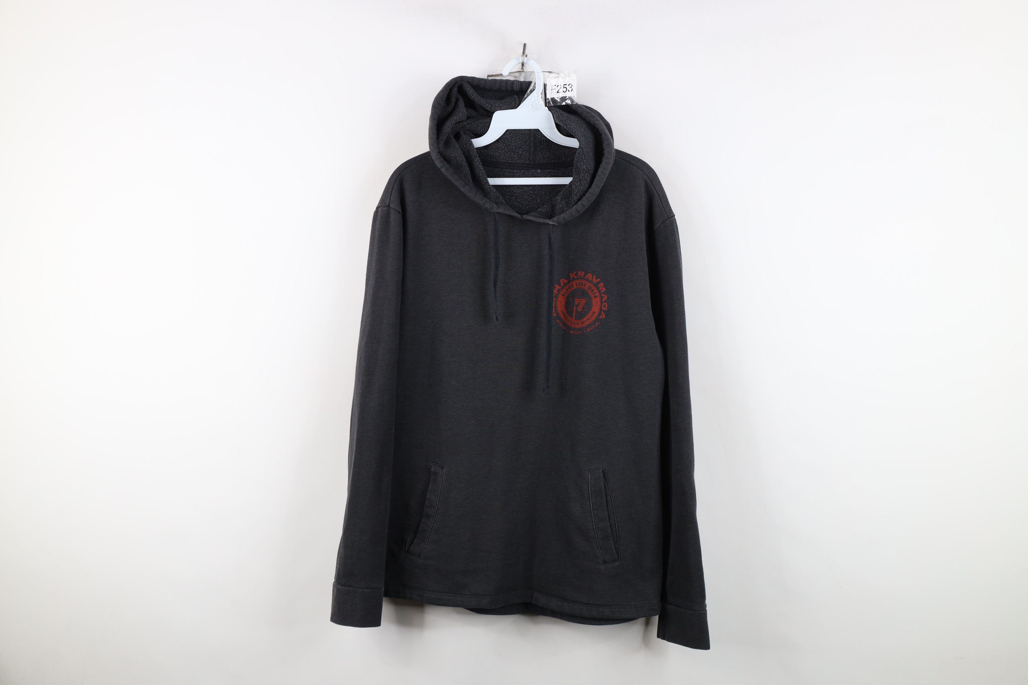 Vintage Vintage Maga MMA Fighting Hoodie Sweatshirt Charcoal Gray Size US M / EU 48-50 / 2 - 1 Thumbnail