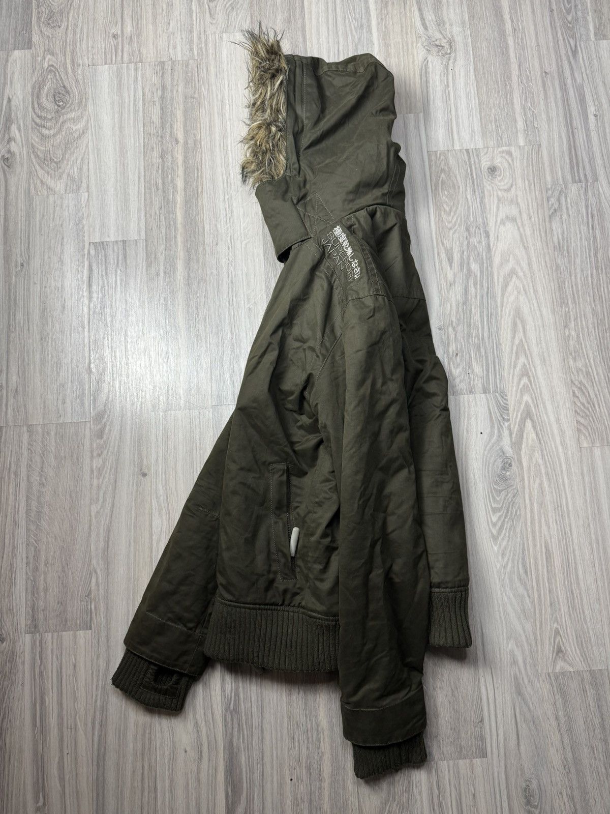 Japanese Brand Military Y2K doublezip fur hood jacket Alpha LGB Goa vibe Size US M / EU 48-50 / 2 - 9 Thumbnail