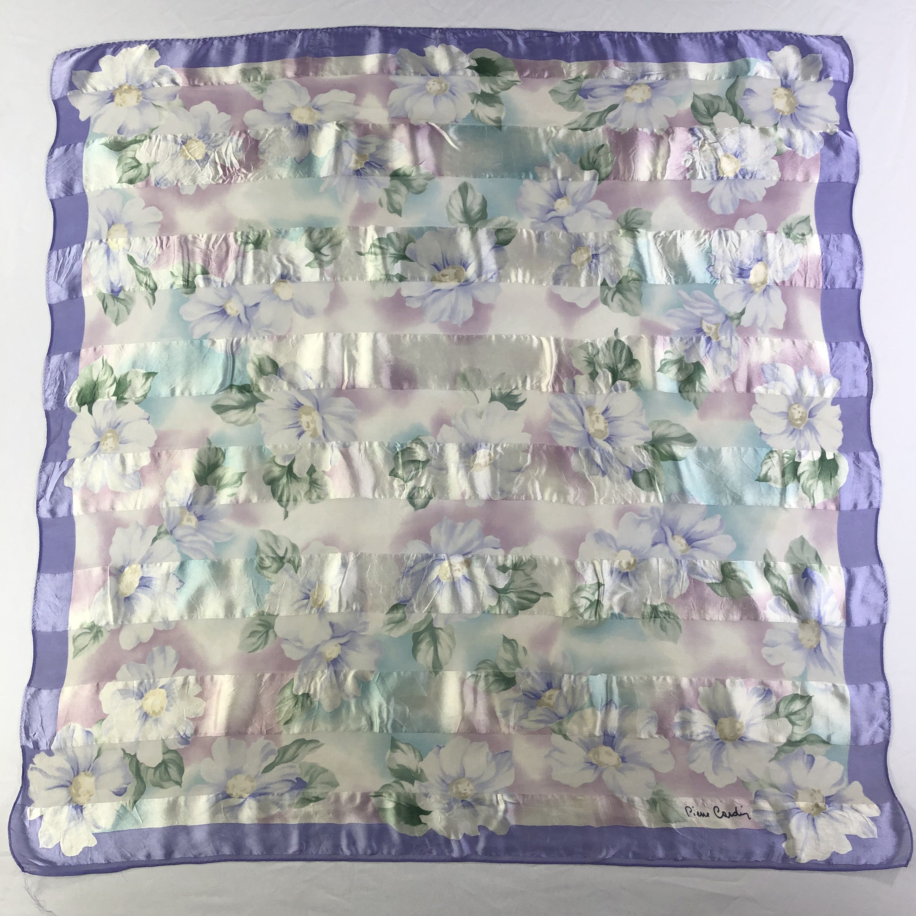Pierre Cardin × Vintage Vintage Pierre Cardin Silk Scarf Size ONE SIZE - 2 Thumbnail