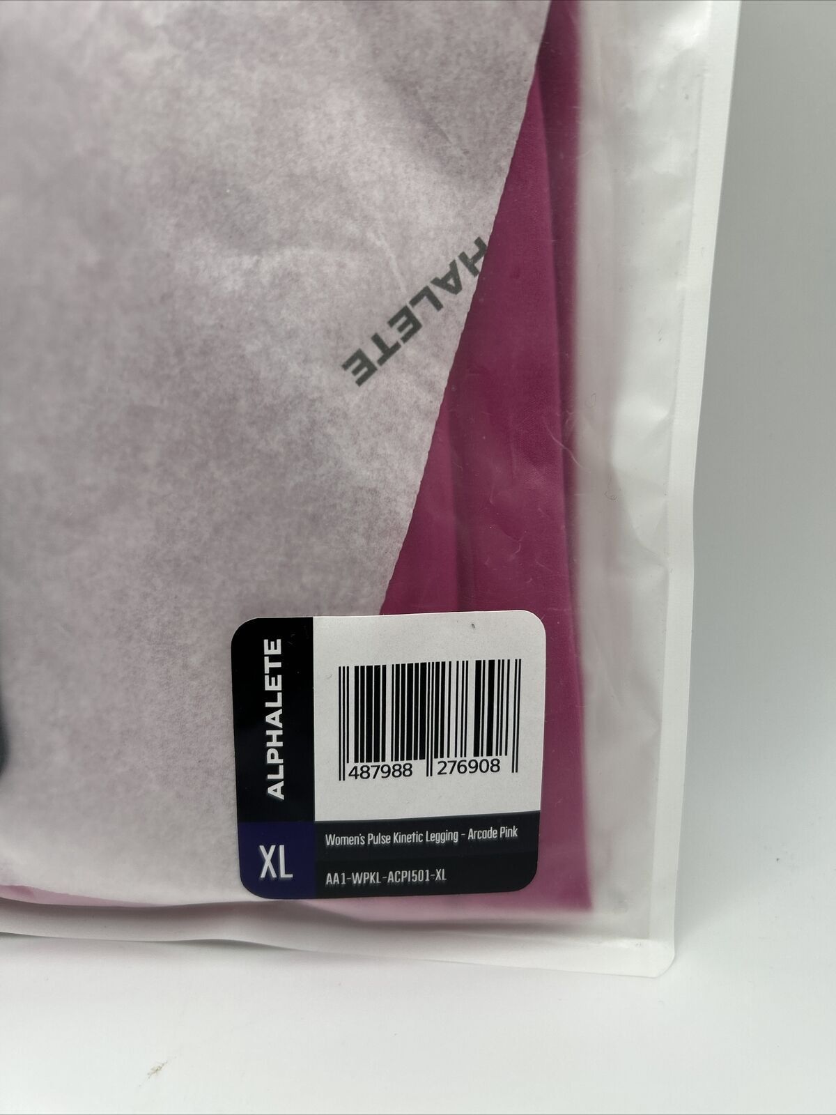 Alphalete Athletics NWT Alphalete Pulse Kinetic Legging - XL - Arcade Pink Wome Size 37" - 7 Thumbnail