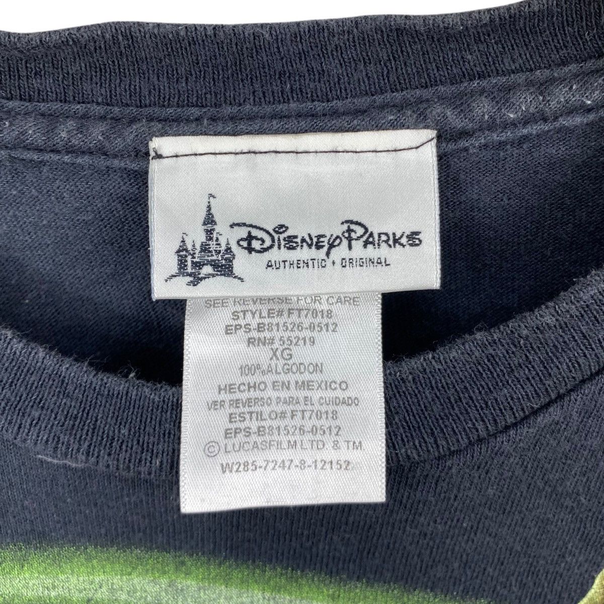 Disney × Star Wars × Vintage Vintage 00's STARWARS Disney Jedi Training Academy Tee Shirt Size US S / EU 44-46 / 1 - 5 Thumbnail